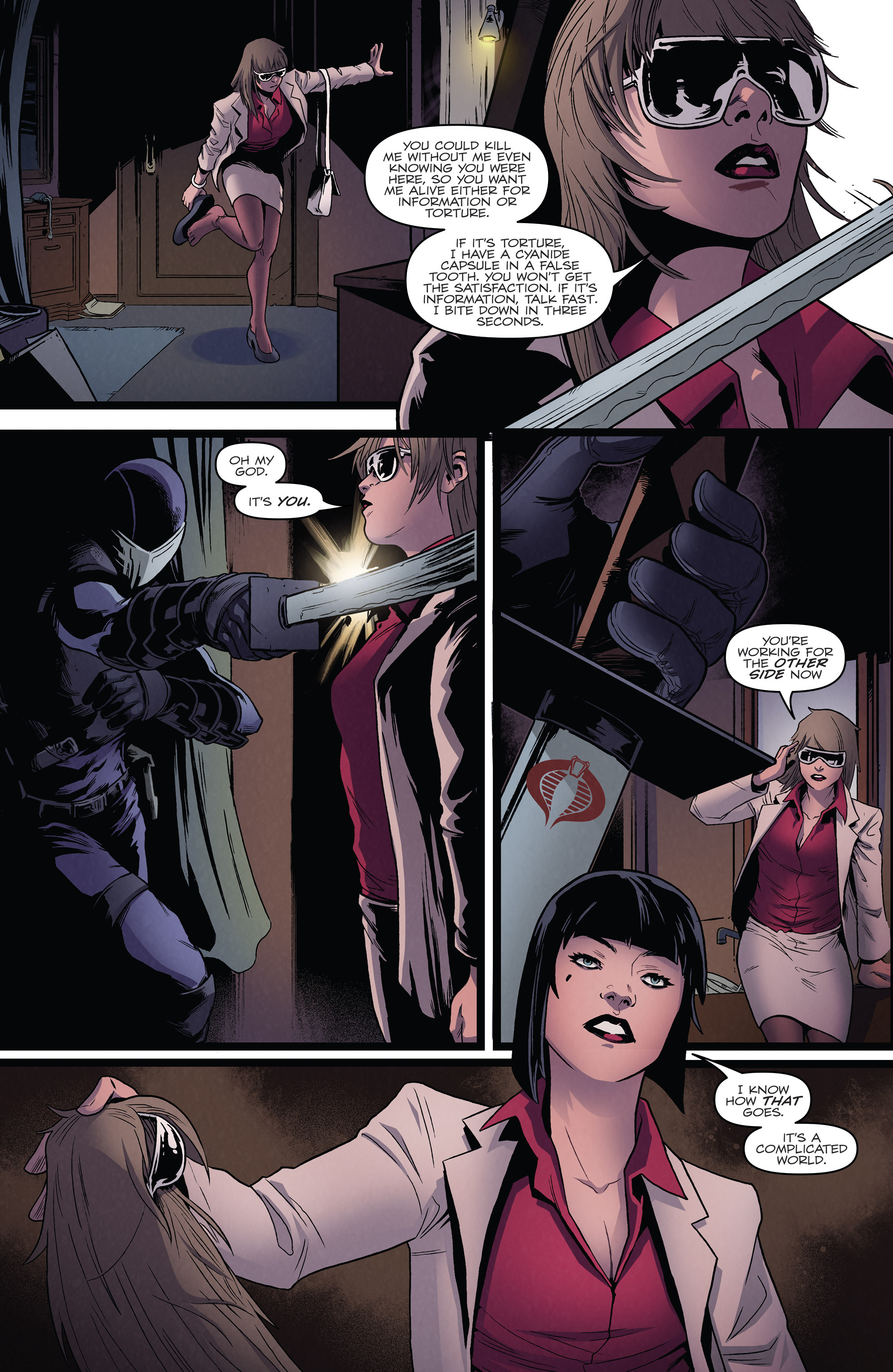 Read online G.I. Joe: Snake Eyes, Agent of Cobra comic -  Issue #1 - 21