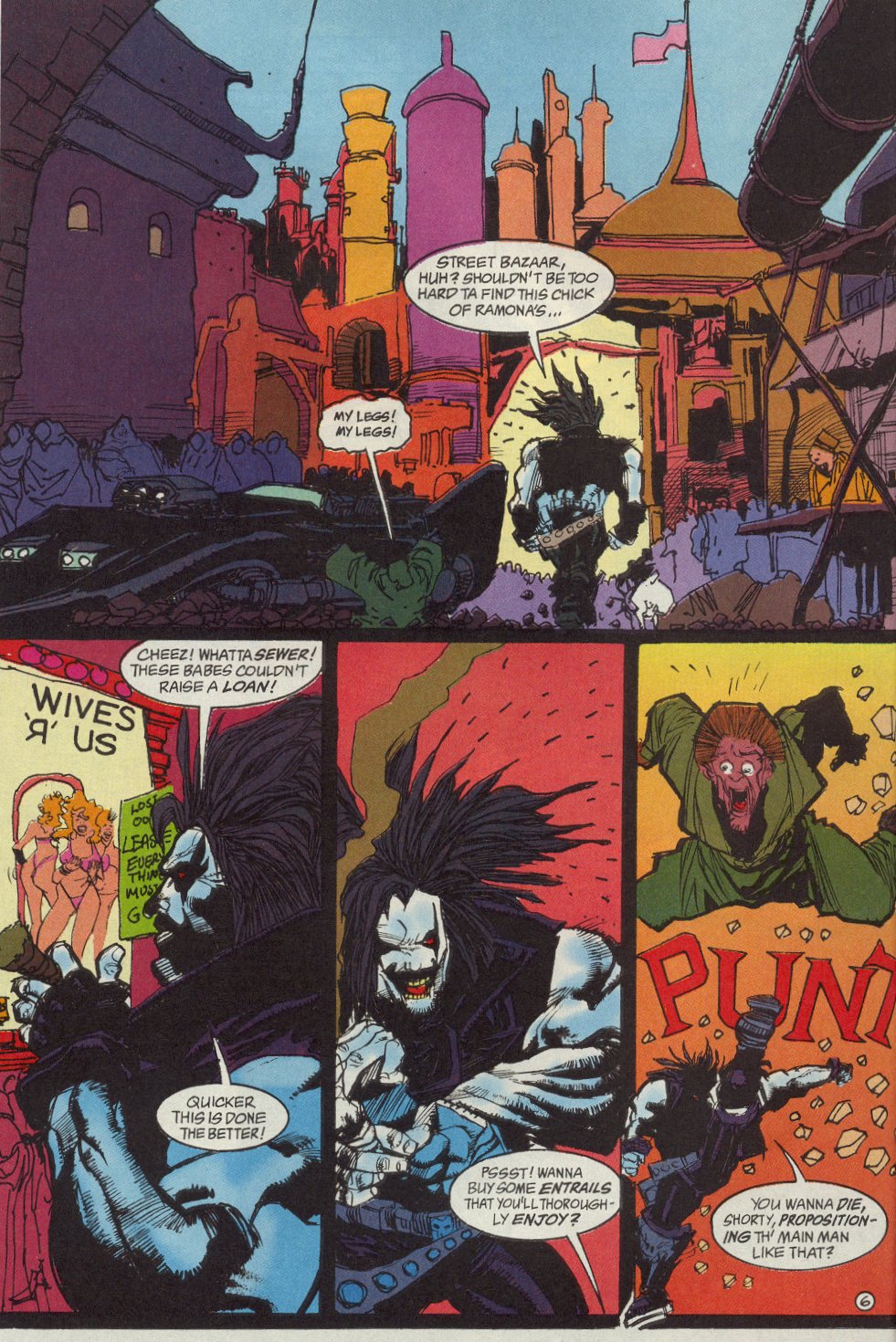 Read online Lobo: Blazing Chain of Love comic -  Issue # Full - 7