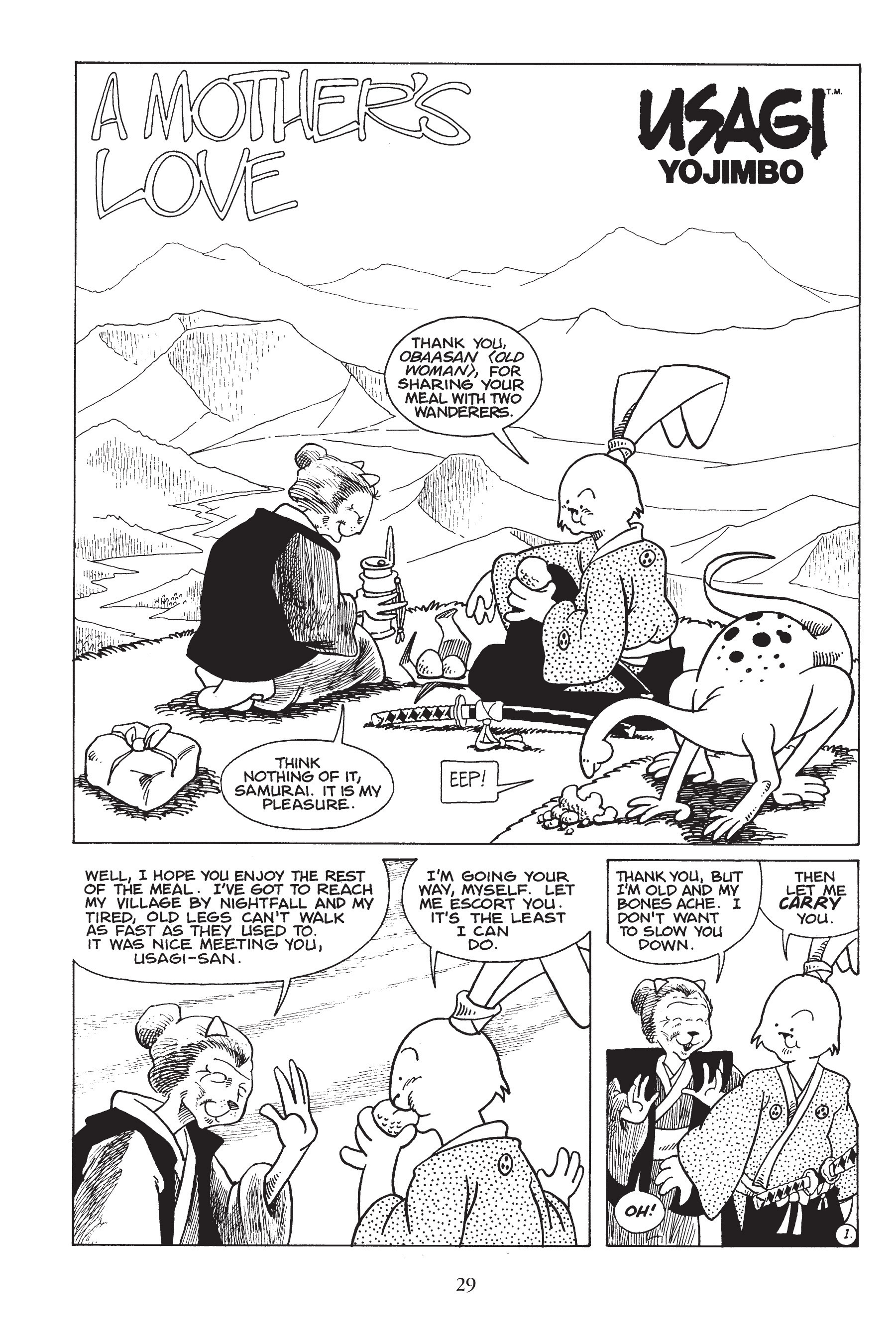Read online Usagi Yojimbo (1987) comic -  Issue # _TPB 3 - 30