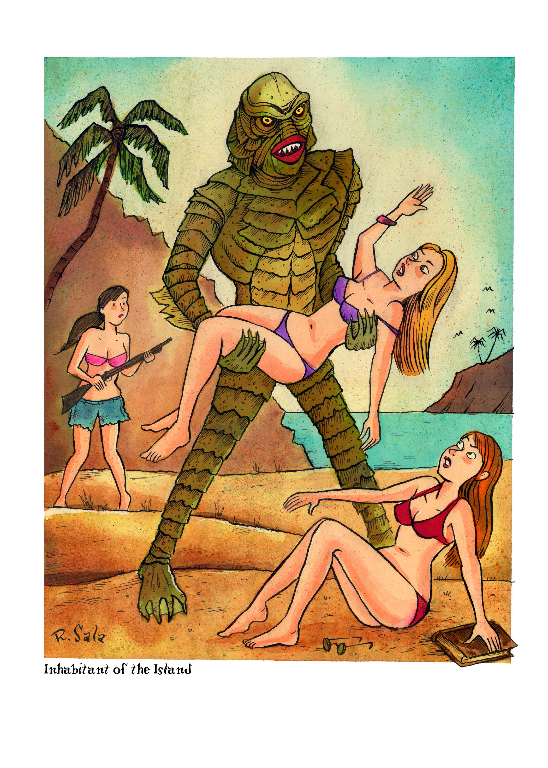 Read online Violenzia and Other Deadly Amusements comic -  Issue # TPB - 92