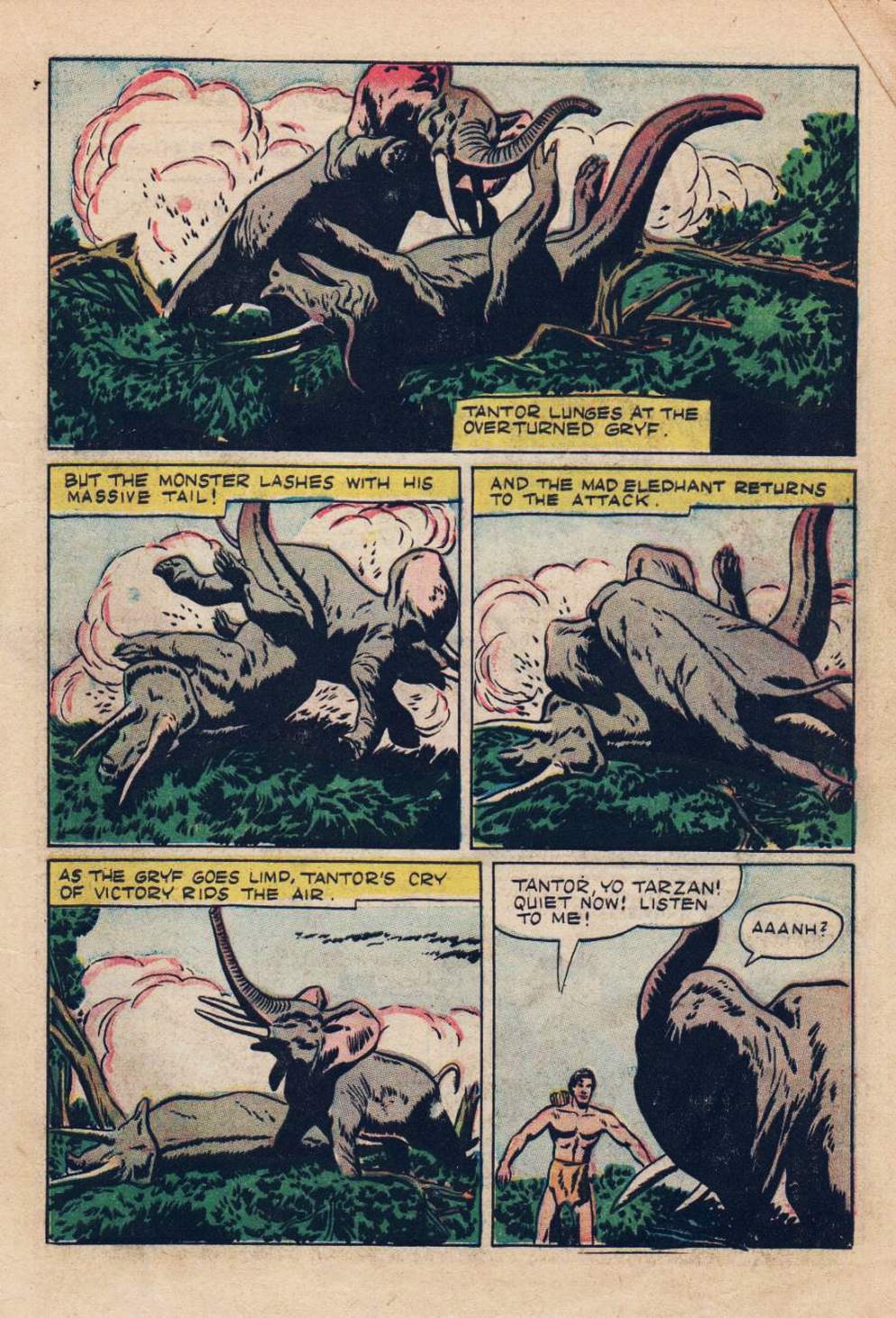 Read online Tarzan (1948) comic -  Issue #9 - 15
