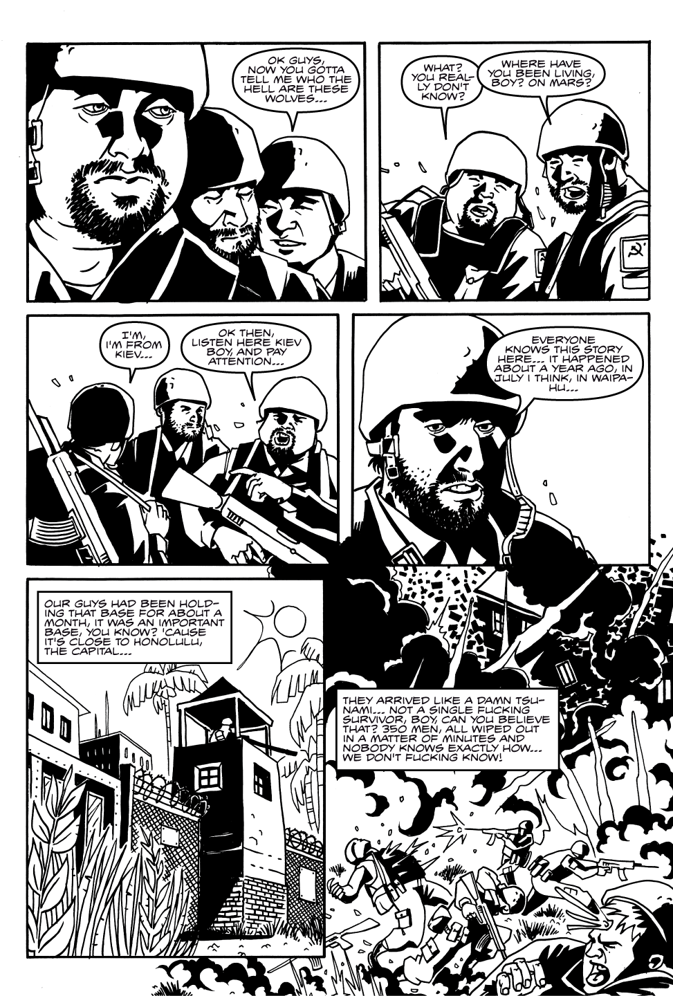 Read online Hotline Miami 2: Wrong Number comic -  Issue #5 - 5