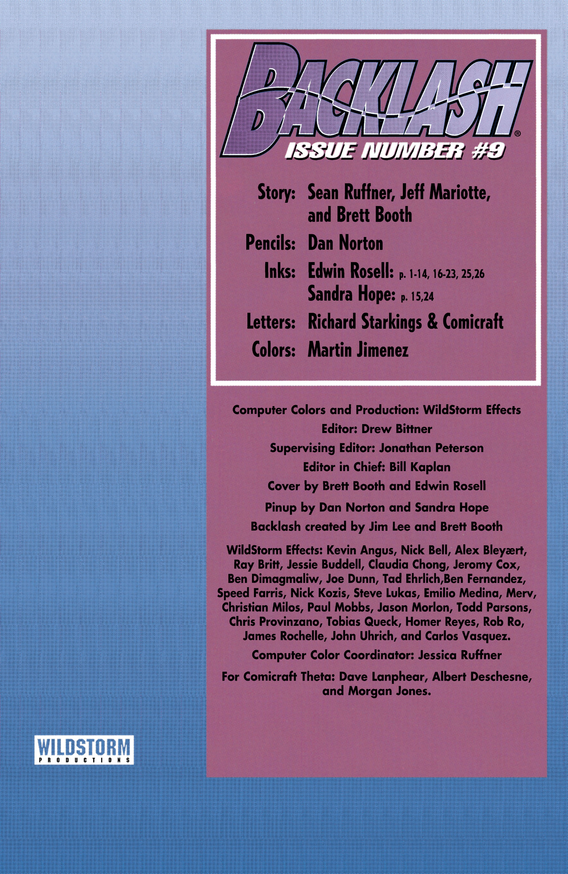 Read online Backlash comic -  Issue #9 - 29