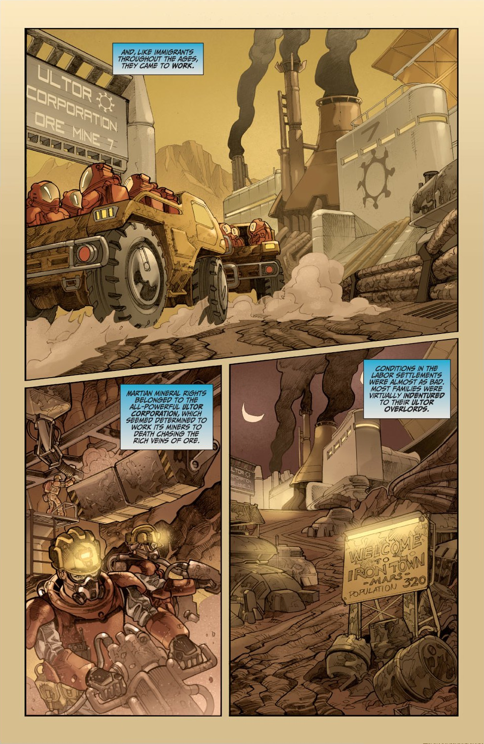 Read online Red Faction: Guerrilla Book #1 ''A Fire On Mars'' comic -  Issue #1 ''A Fire On Mars'' Full - 4