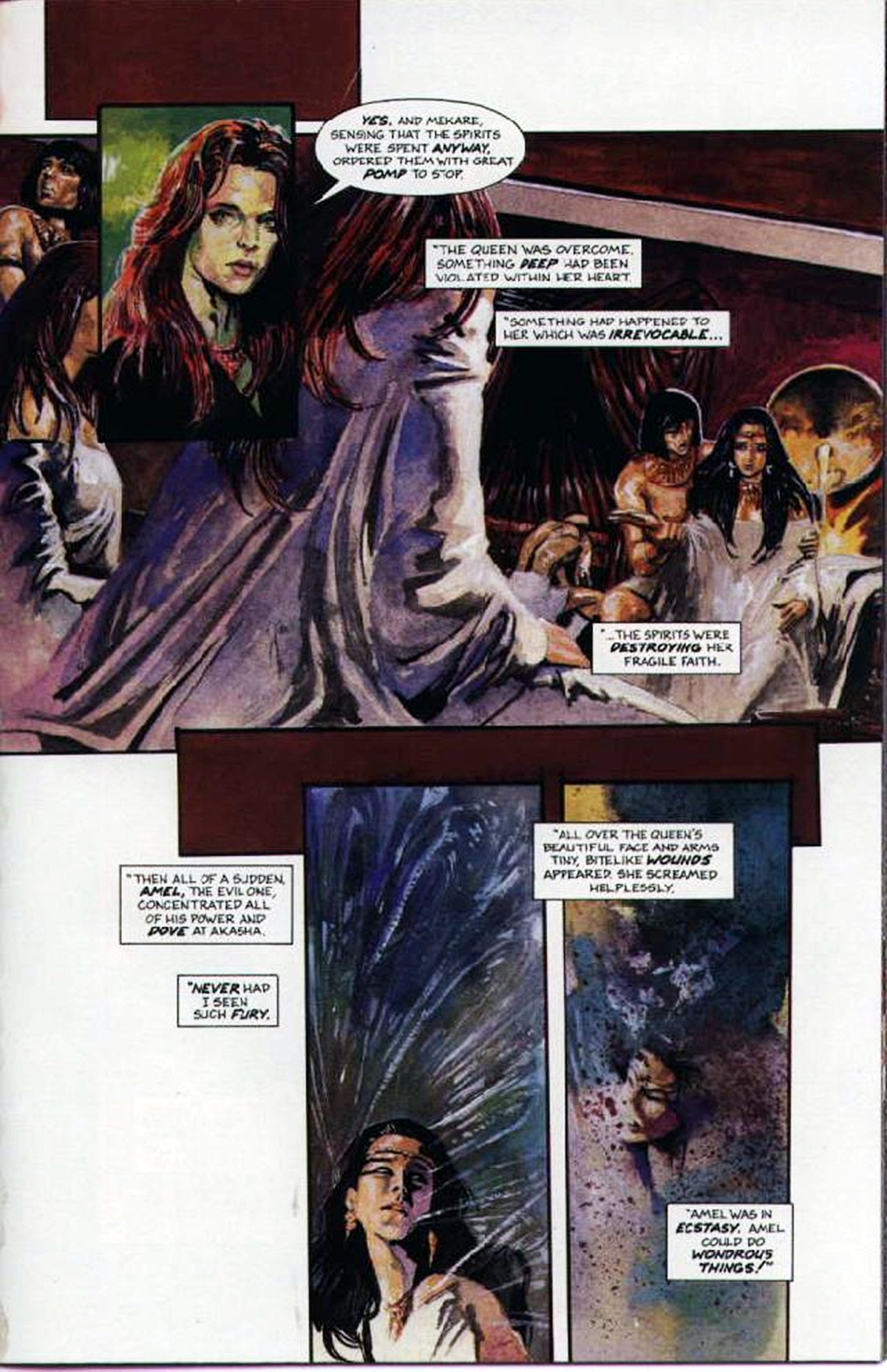 Read online Anne Rice's Queen of the Damned comic -  Issue #10 - 12