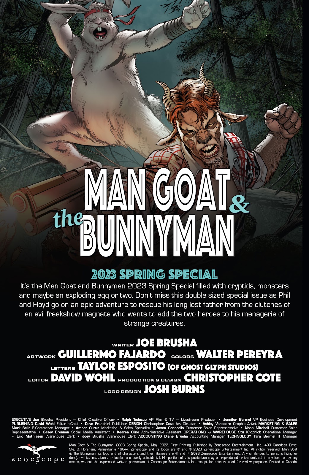 Man Goat & The Bunny Man issue 2023 Spring Special - Page 2
