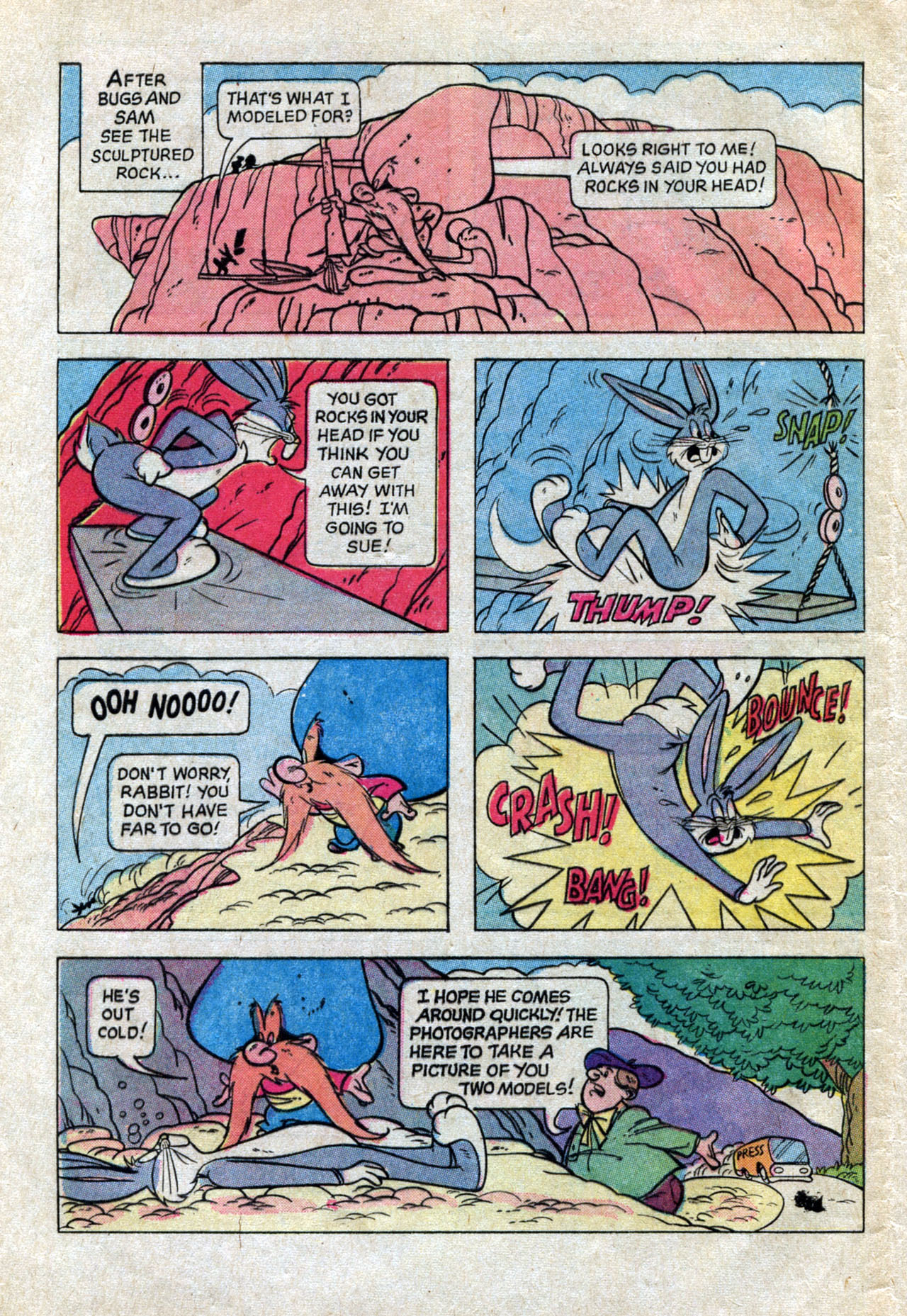 Read online Yosemite Sam and Bugs Bunny comic -  Issue #19 - 32