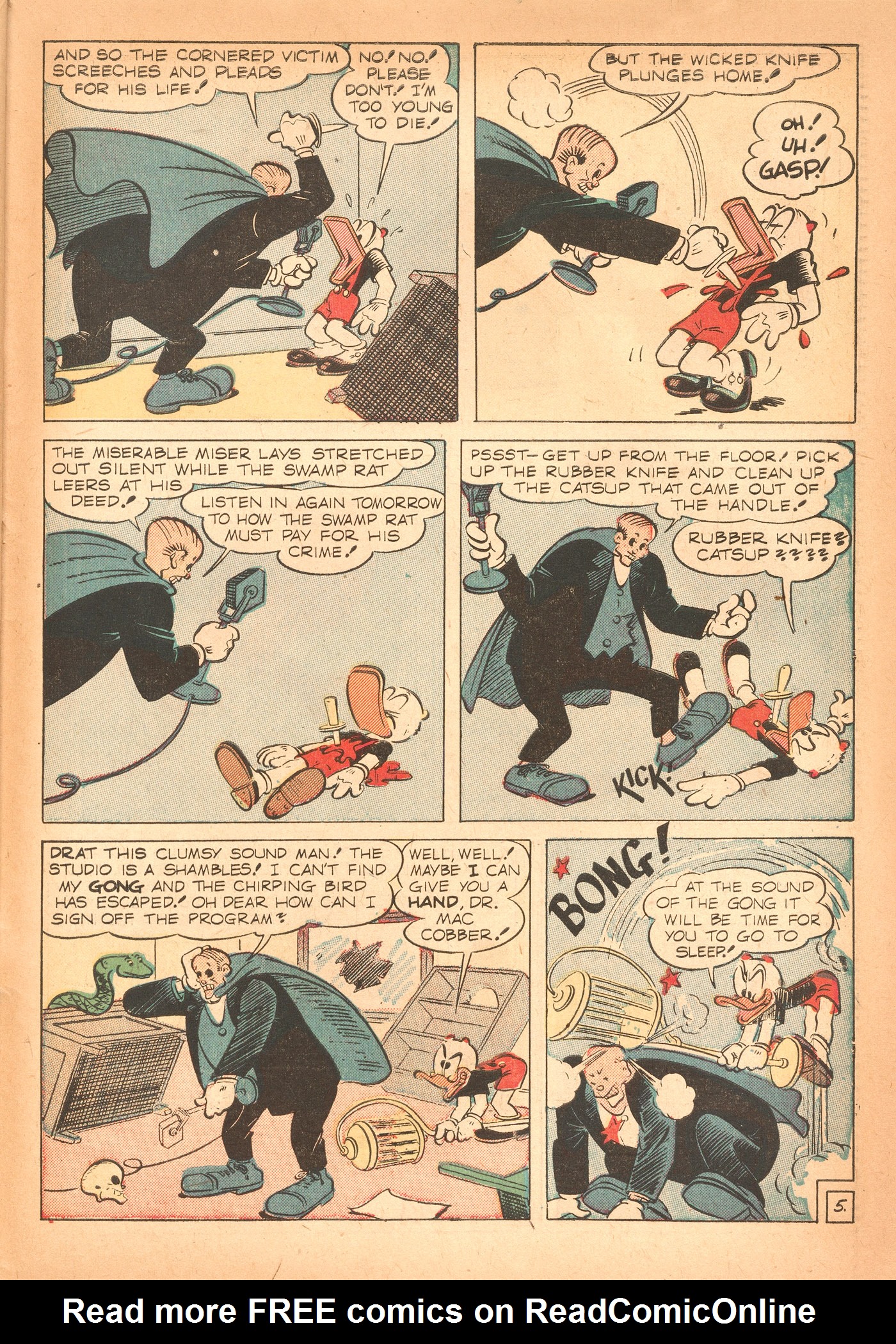 Read online Super Duck Comics comic -  Issue #37 - 45