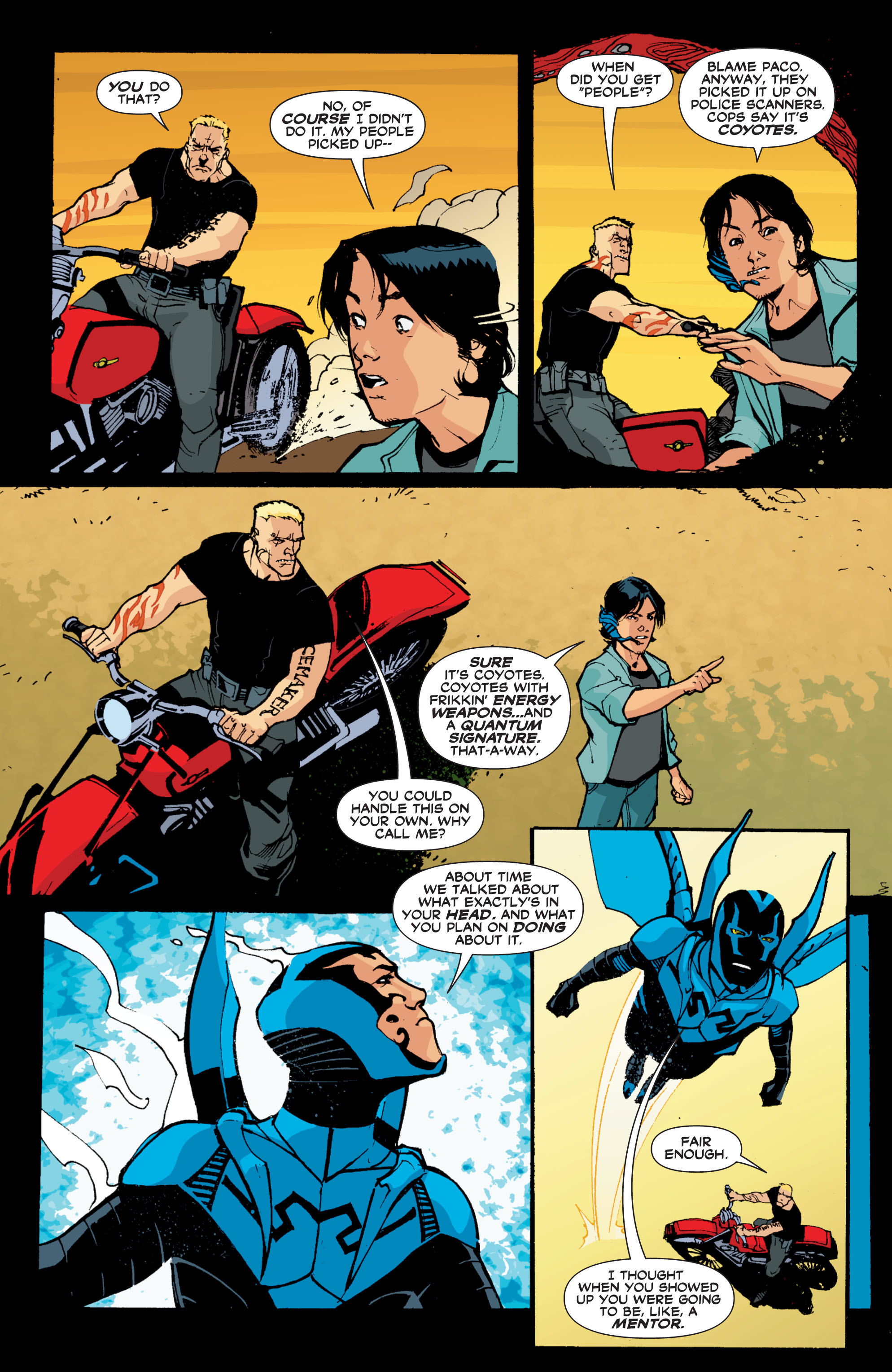 Read online Blue Beetle (2006) comic -  Issue #12 - 7