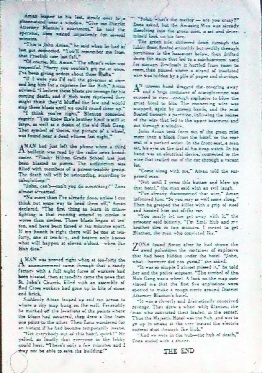 Read online Amazing Man Comics comic -  Issue #18 - 33