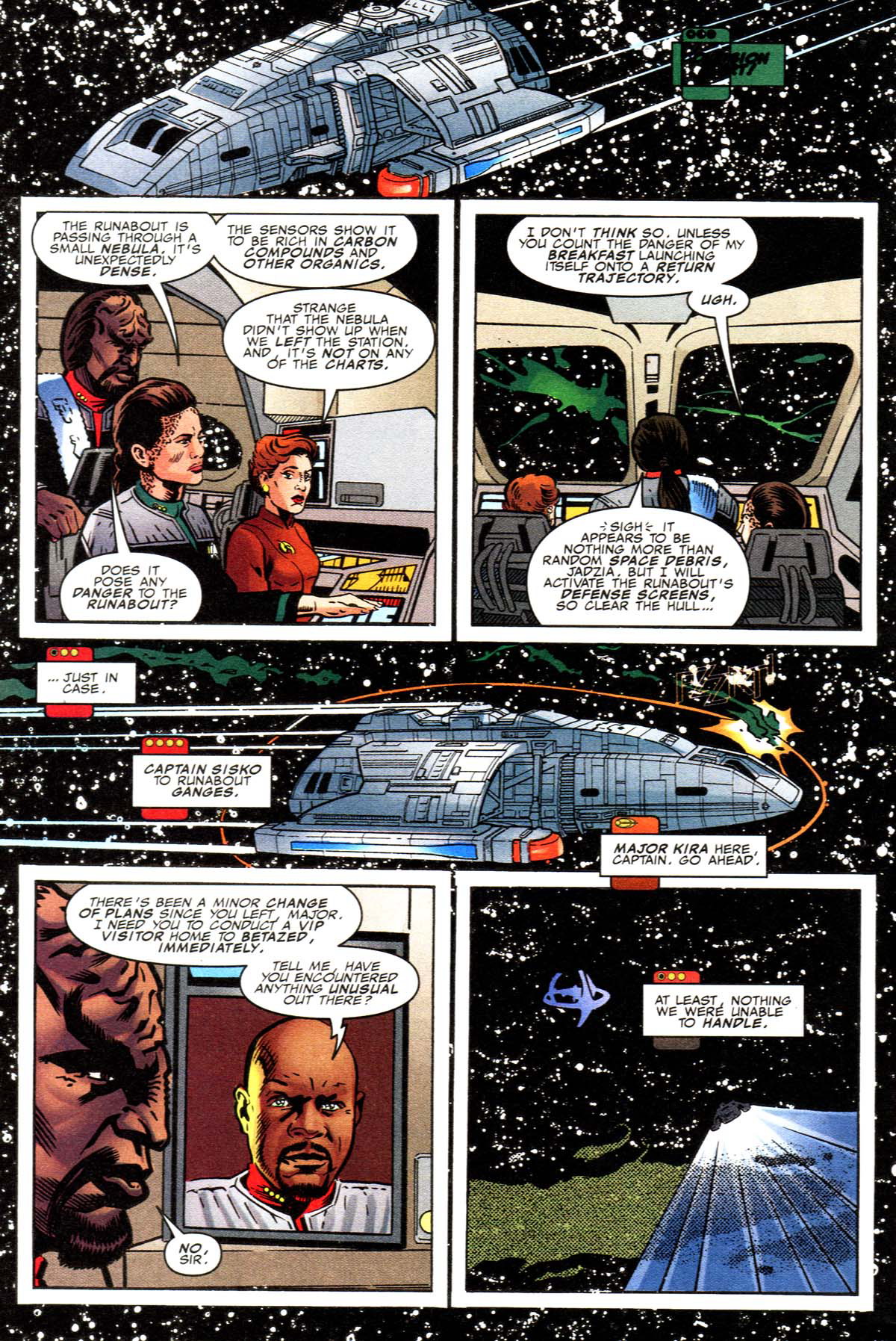 Read online Star Trek: Deep Space Nine (1996) comic -  Issue #11 - 22