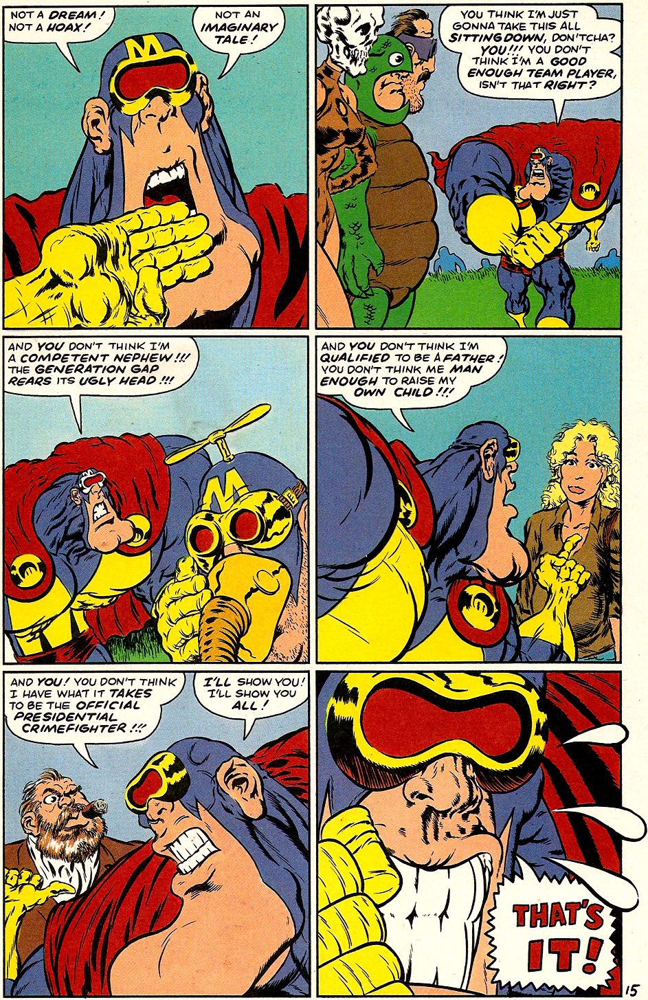 Read online Megaton Man comic -  Issue #9 - 17