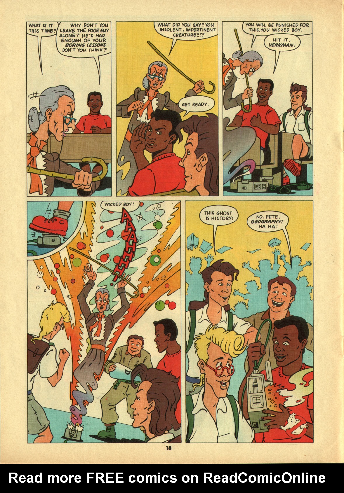 Read online The Real Ghostbusters comic -  Issue #17 - 18