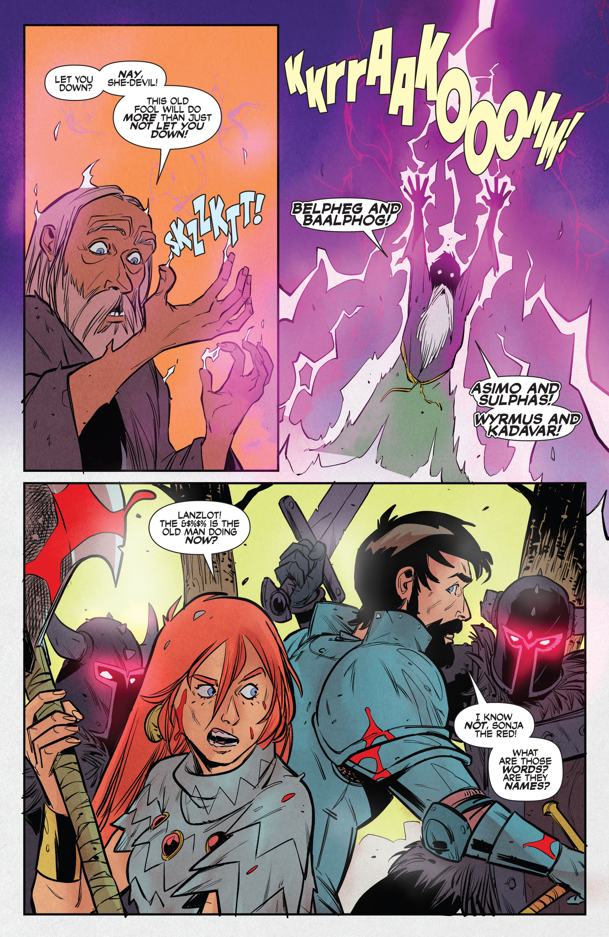 Read online Immortal Red Sonja comic -  Issue #9 - 19