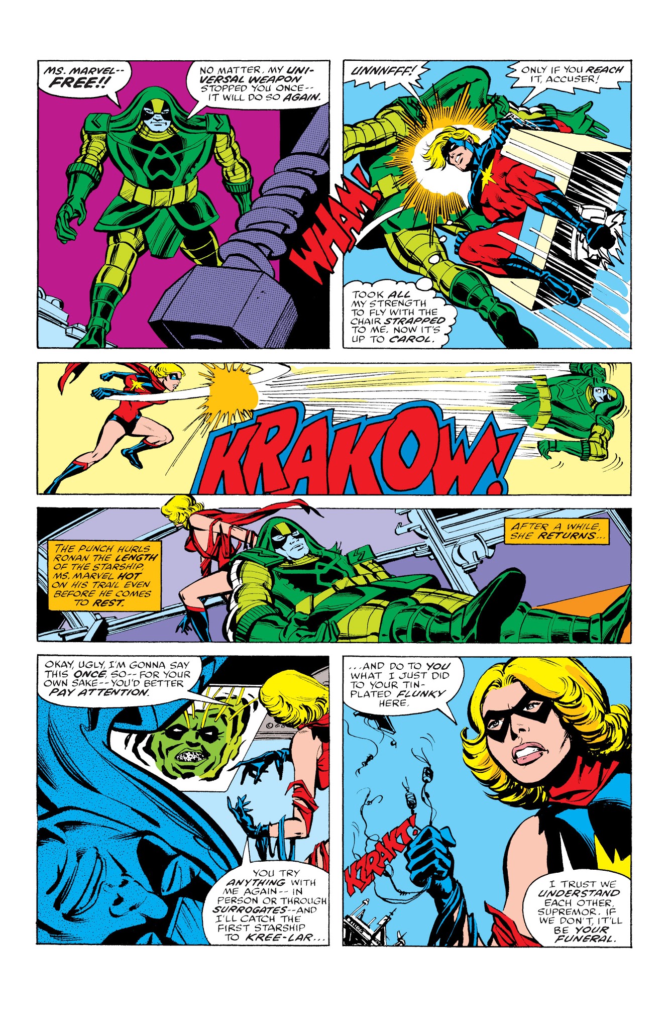 Read online Marvel Masterworks: Ms. Marvel comic -  Issue # TPB 2 - 95