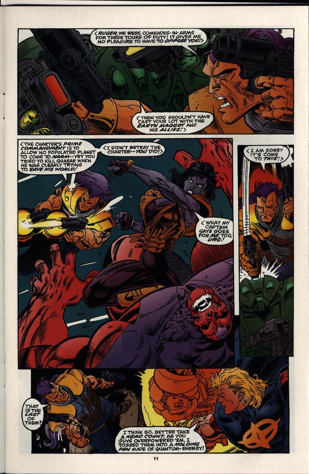 Read online Starmasters comic -  Issue #3 - 8