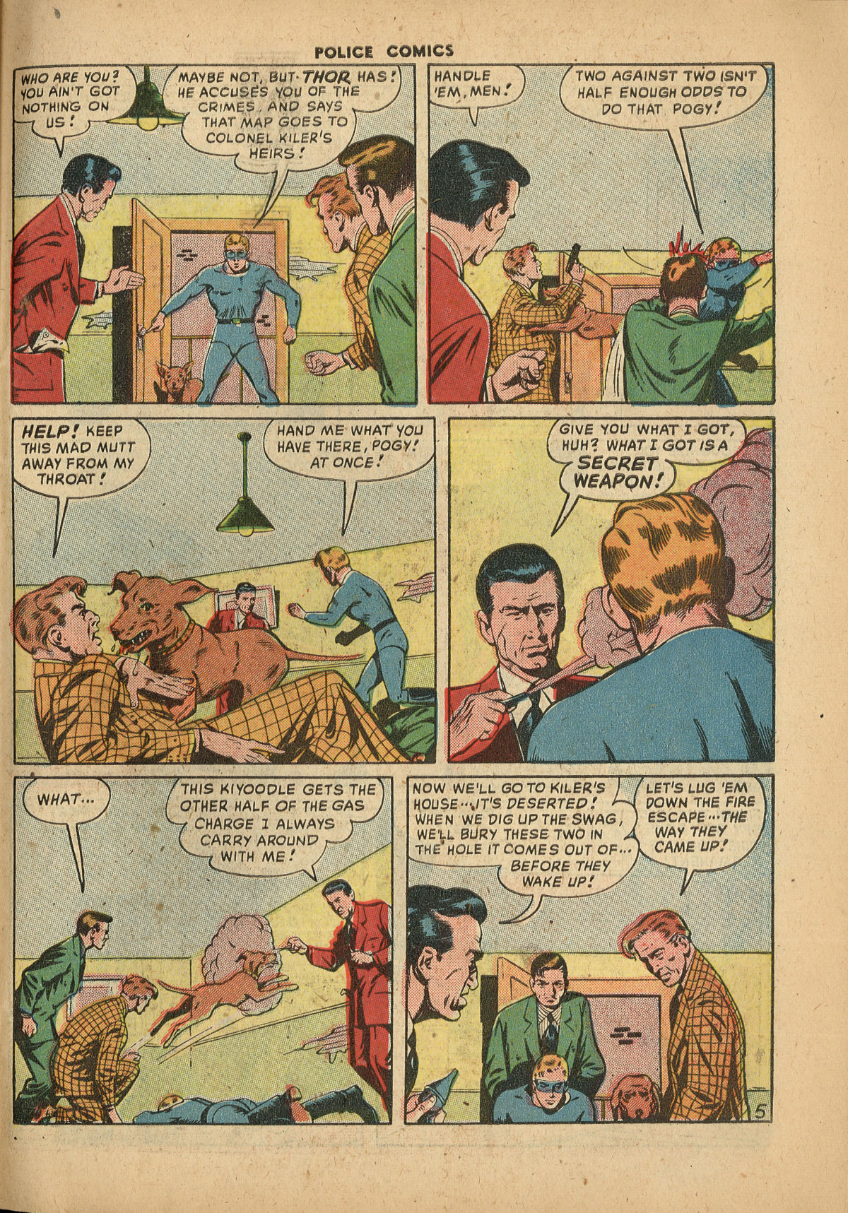 Read online Police Comics comic -  Issue #91 - 31