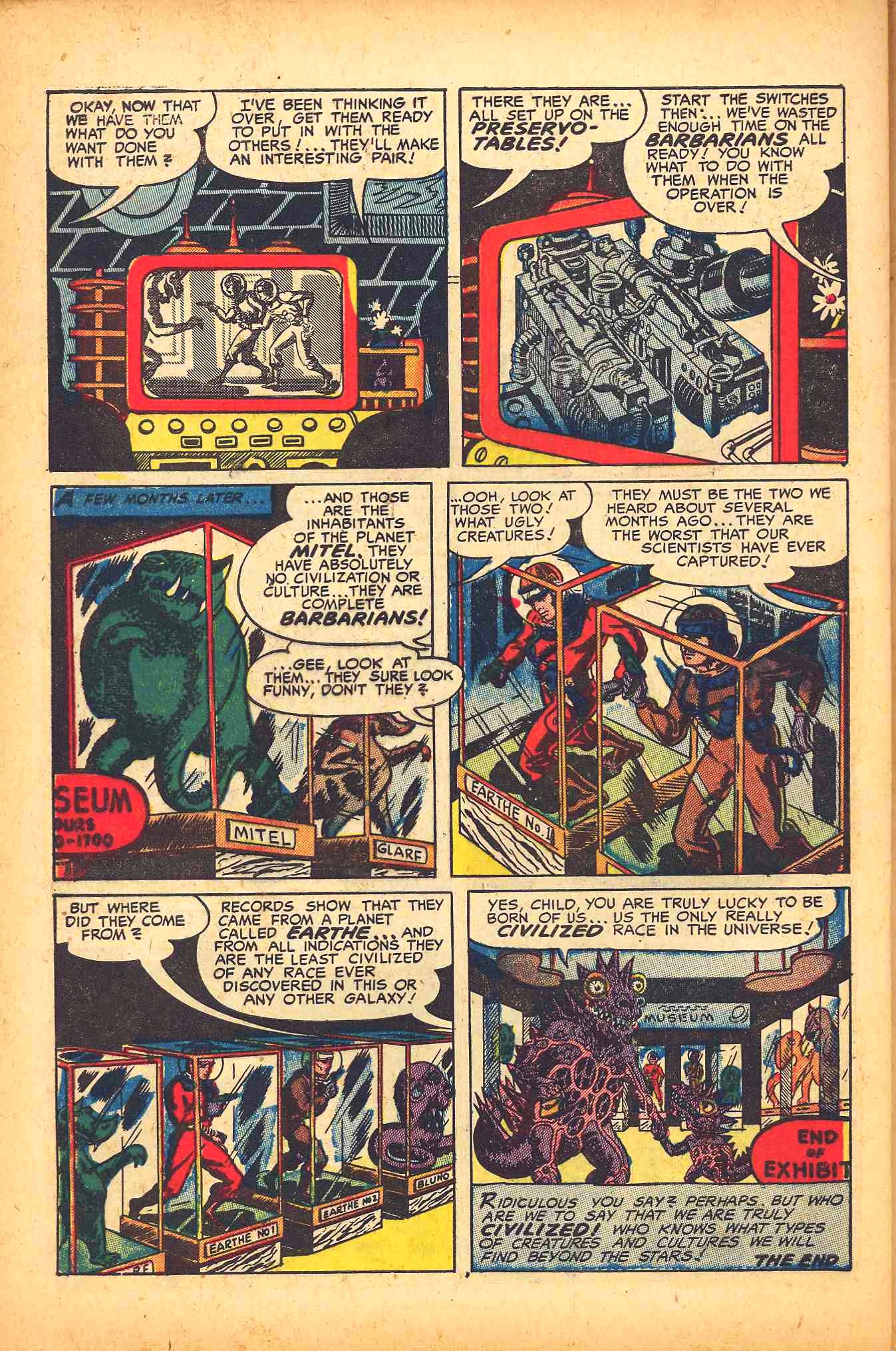 Read online Weird Mysteries (1952) comic -  Issue #6 - 32