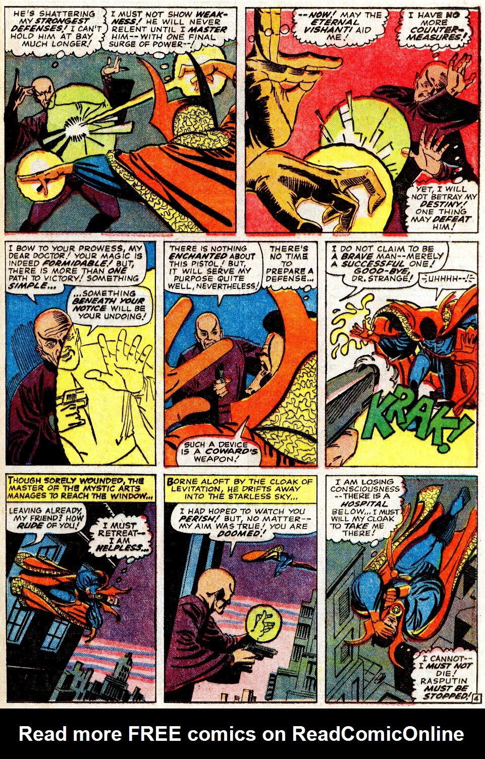 Read online Marvel Masterworks: Doctor Strange comic -  Issue # TPB 2 - 38
