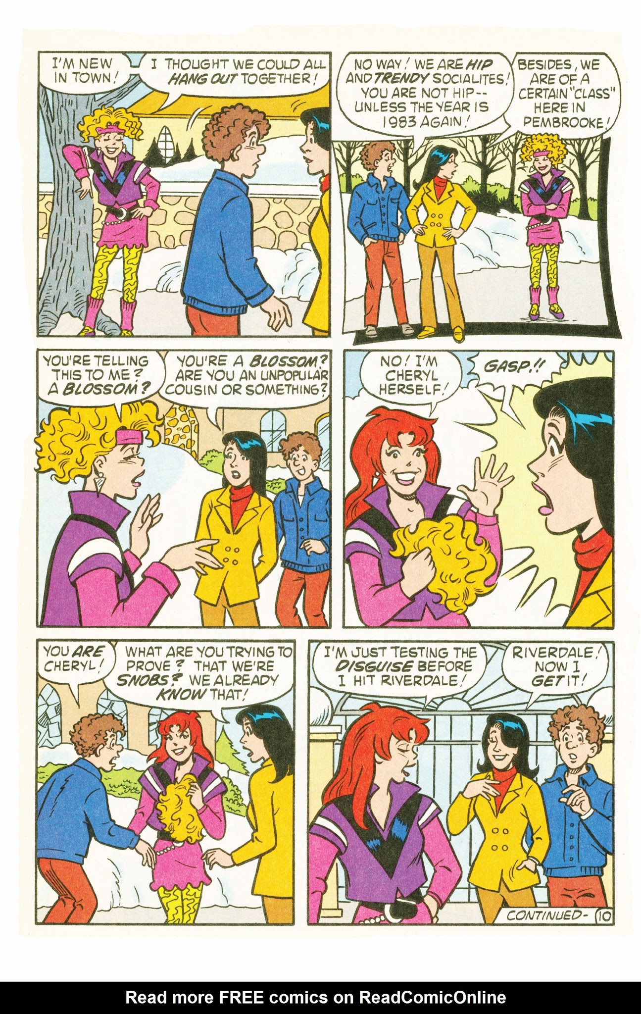 Read online Cheryl Blossom comic -  Issue #10 - 13