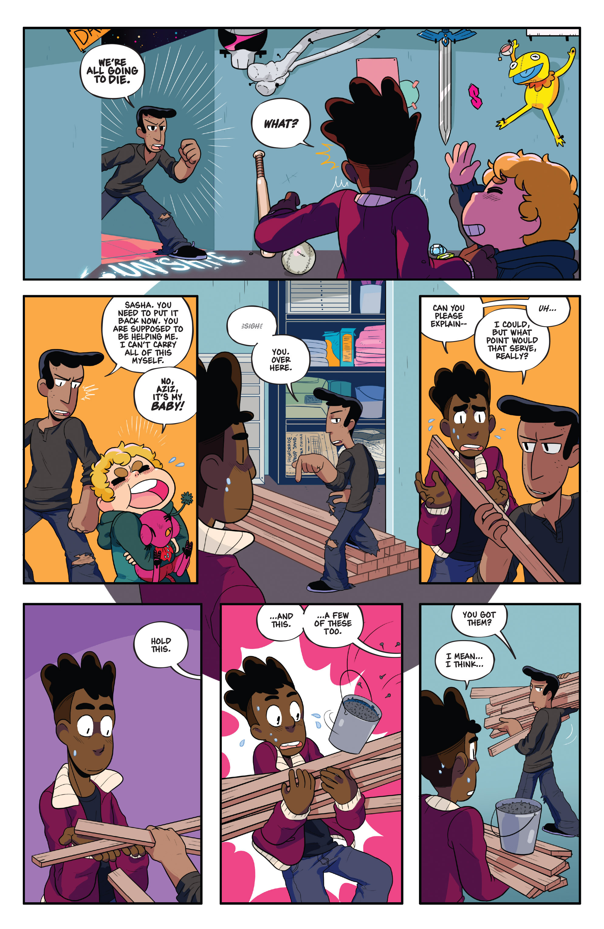 Read online The Backstagers comic -  Issue #1 - 11