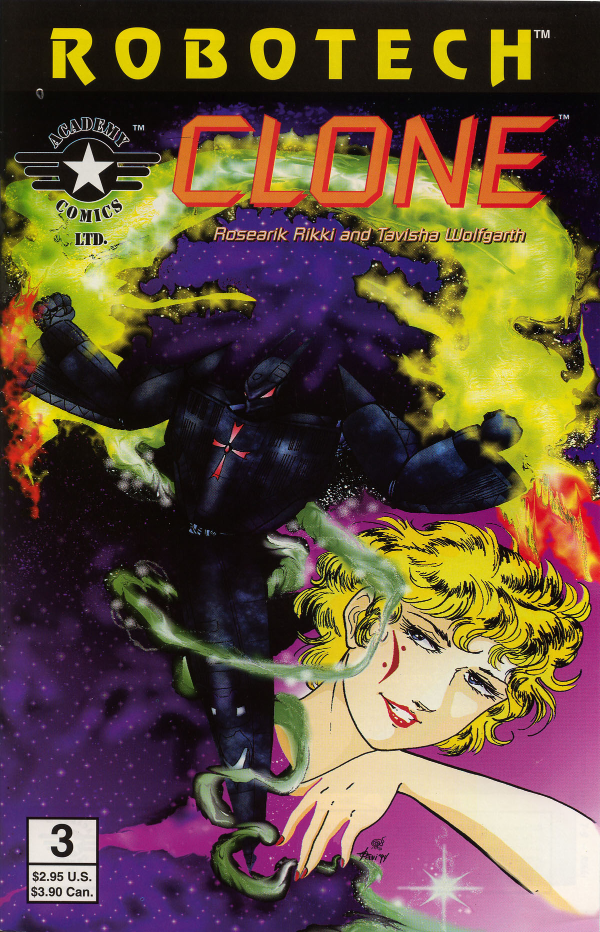 Read online Robotech Clone comic -  Issue #3 - 1
