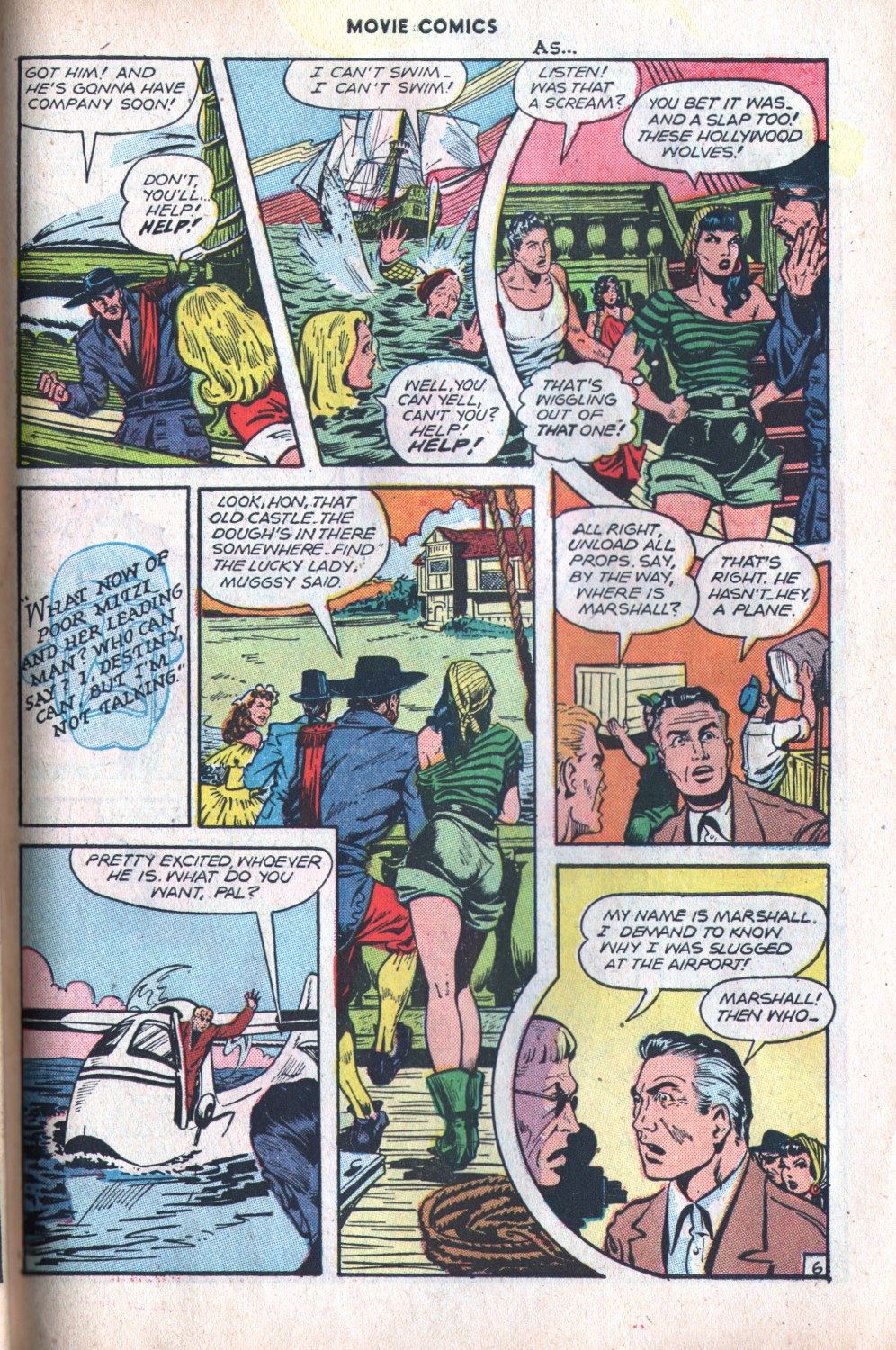 Read online Movie Comics (1946) comic -  Issue #2 - 47