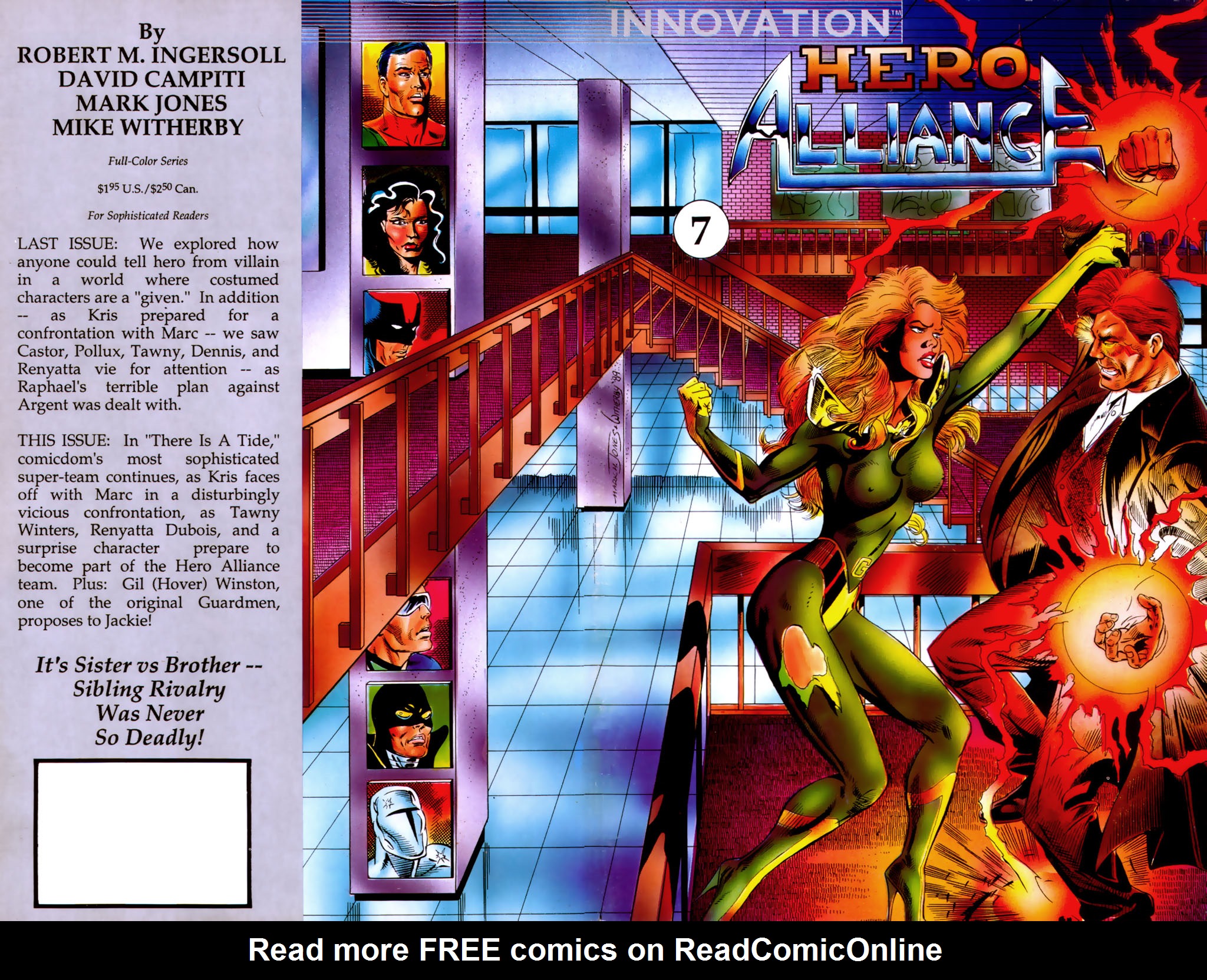 Read online Hero Alliance (1989) comic -  Issue #7 - 1