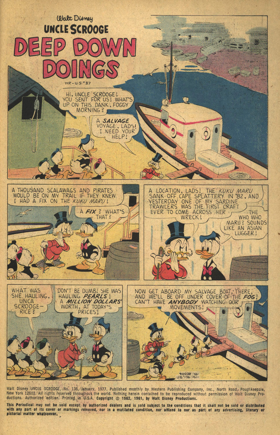 Read online Uncle Scrooge (1953) comic -  Issue #136 - 3