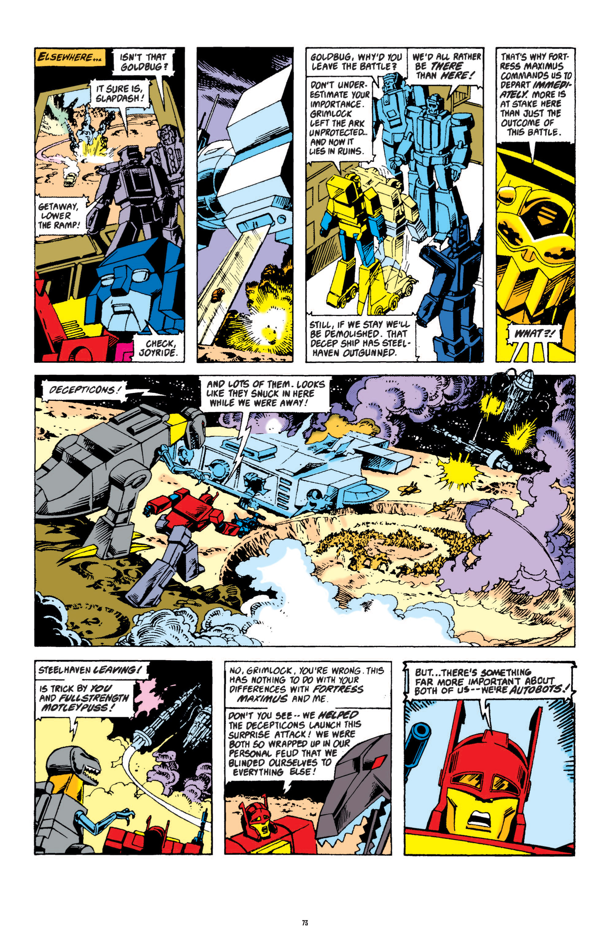 Read online The Transformers Classics comic -  Issue # TPB 4 - 74