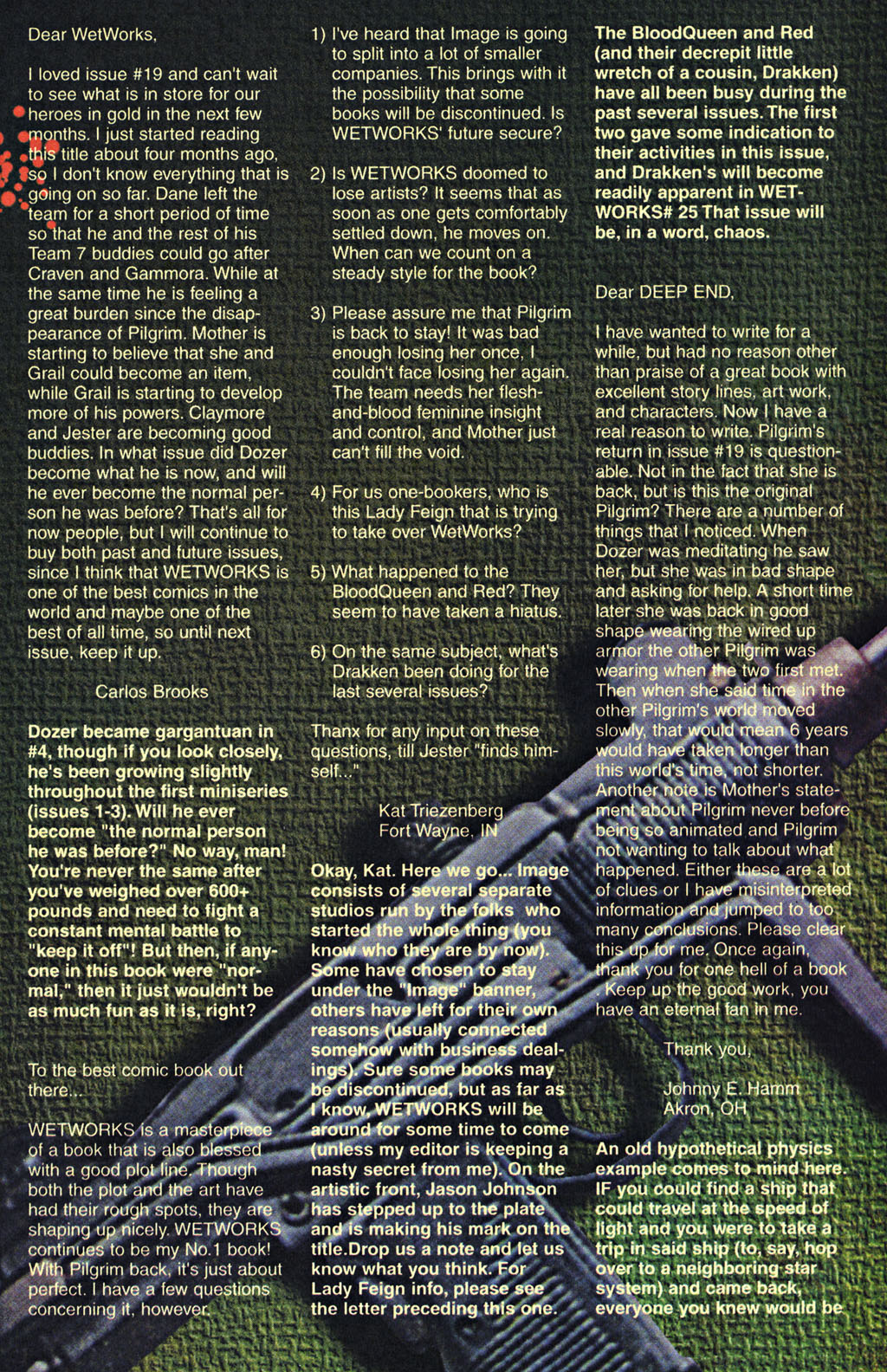 Read online Wetworks comic -  Issue #21 - 25