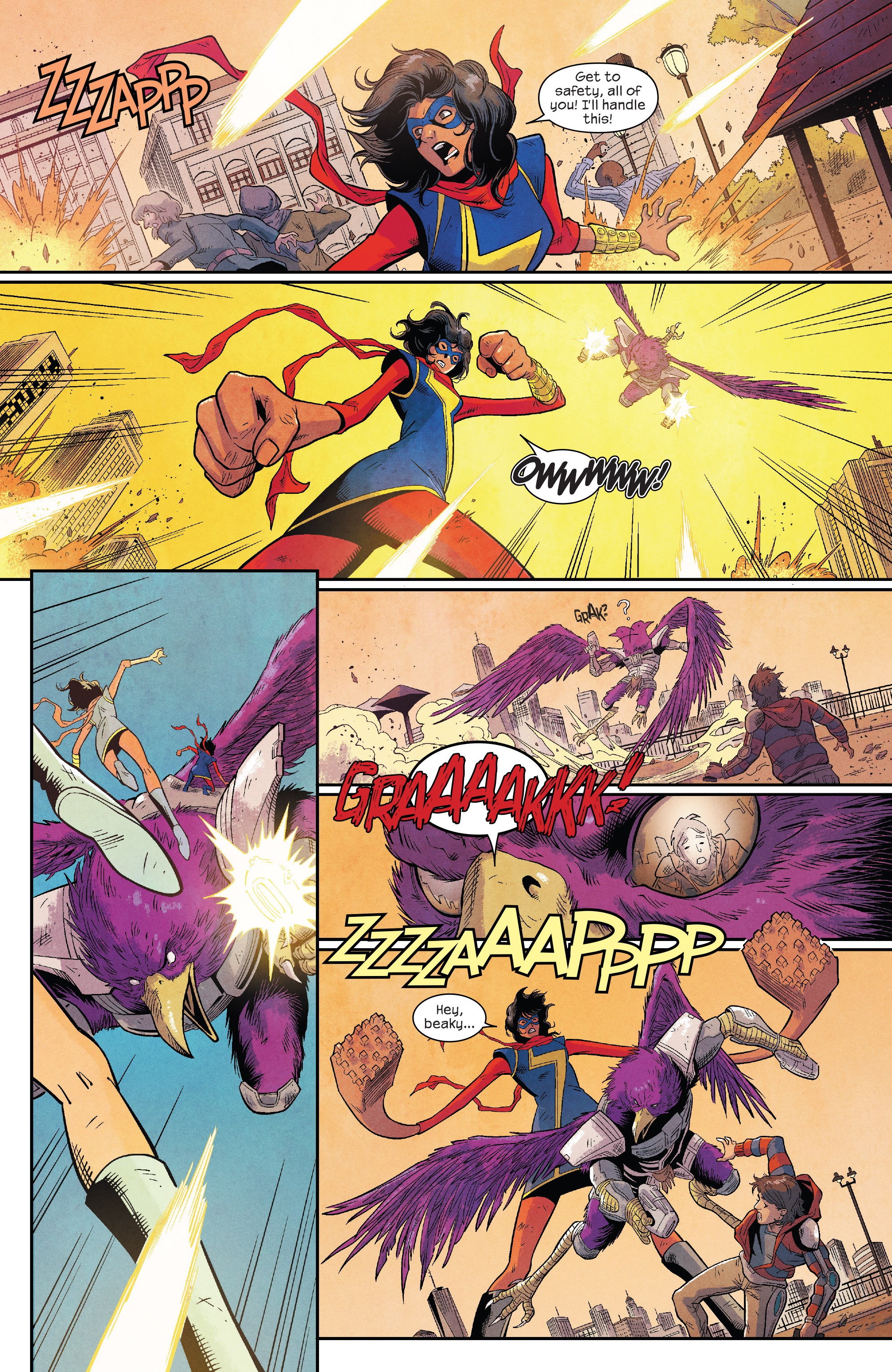 Read online Magnificent Ms. Marvel comic -  Issue # _Director 's Cut - 17