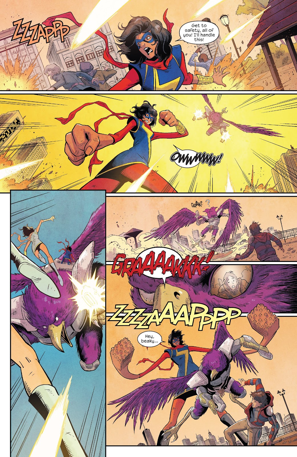Magnificent Ms. Marvel issue Director 's Cut - Page 17