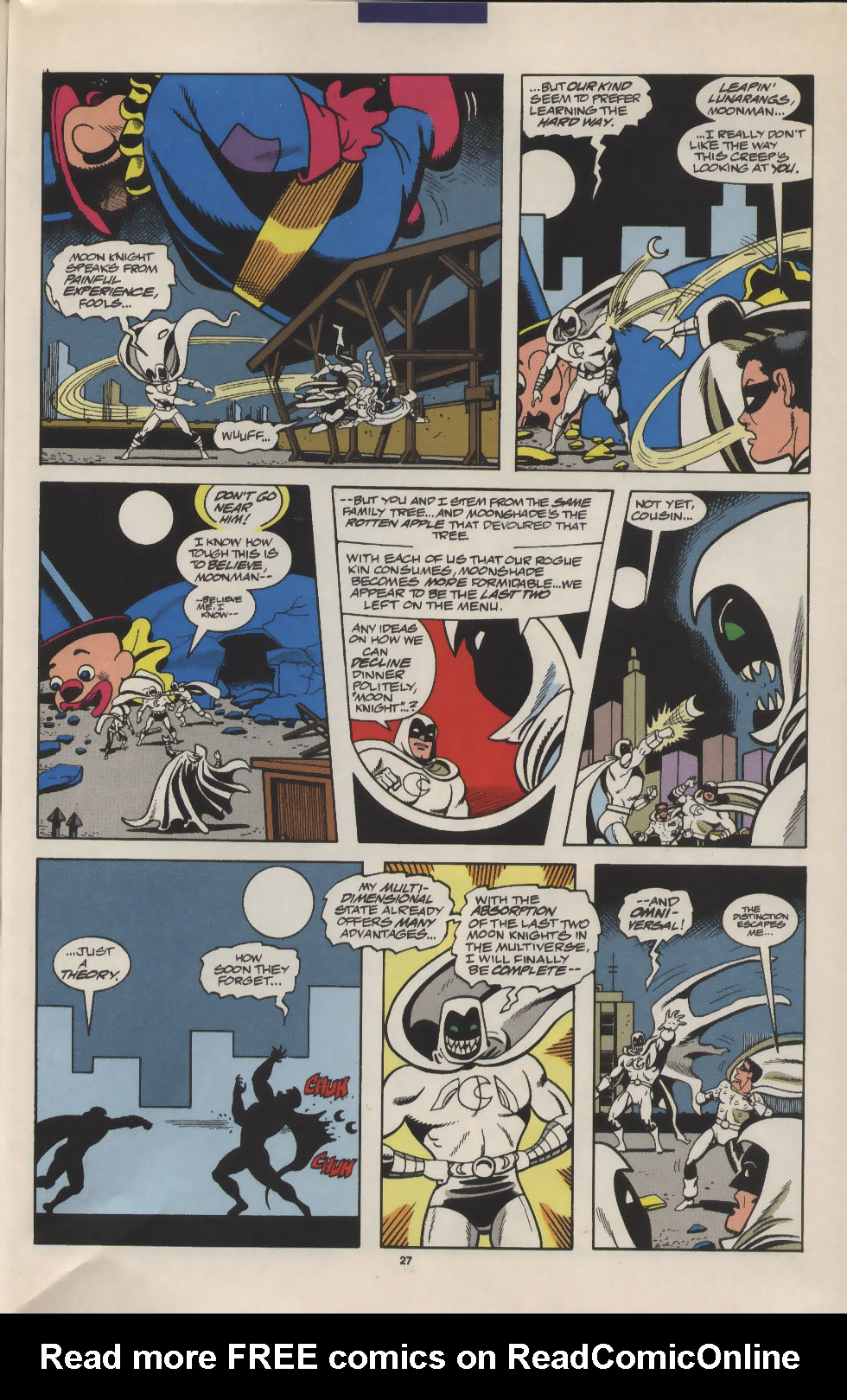 Read online Marc Spector: Moon Knight comic -  Issue #42 - 20
