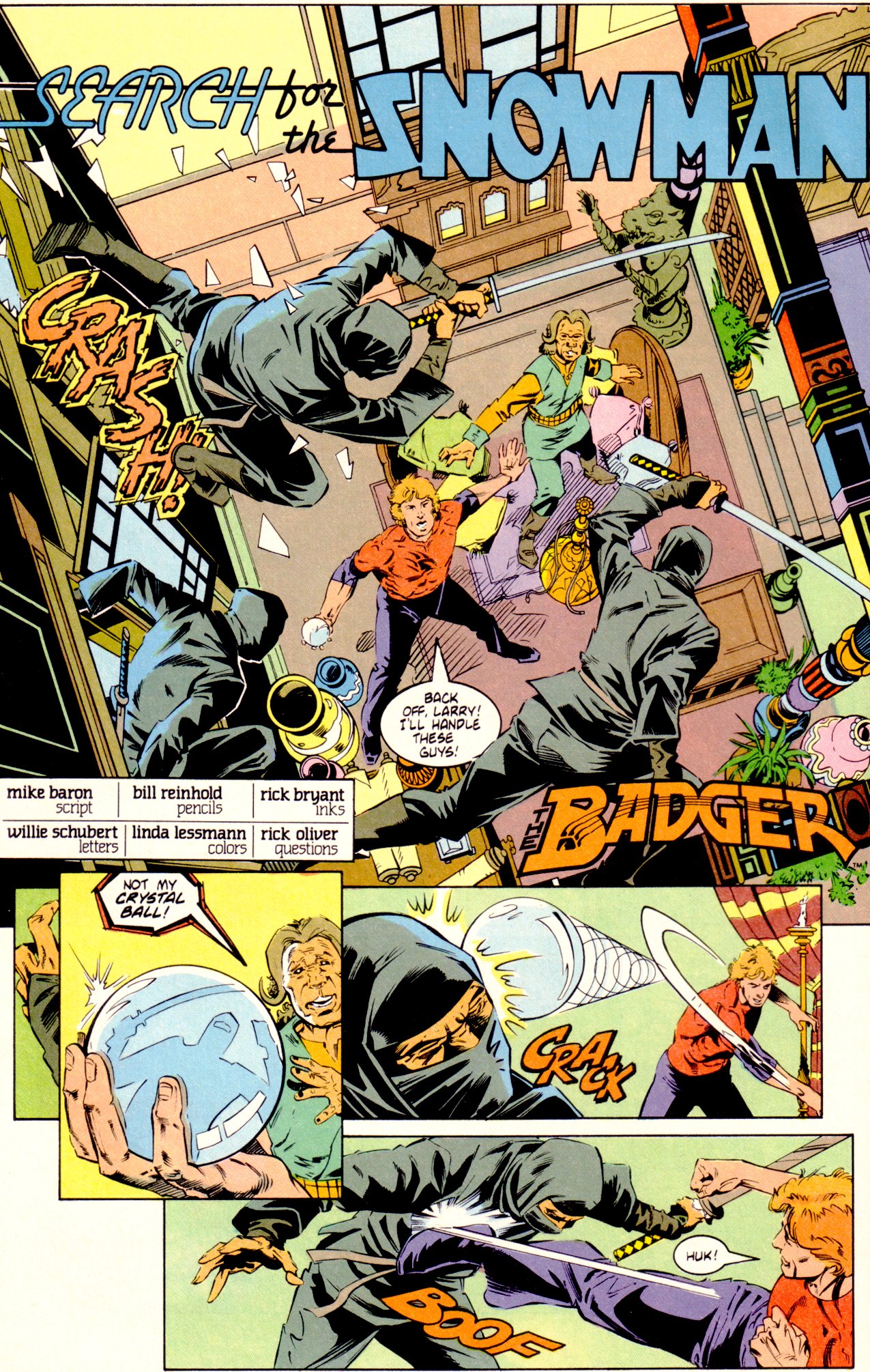 Read online The Badger comic -  Issue #16 - 4
