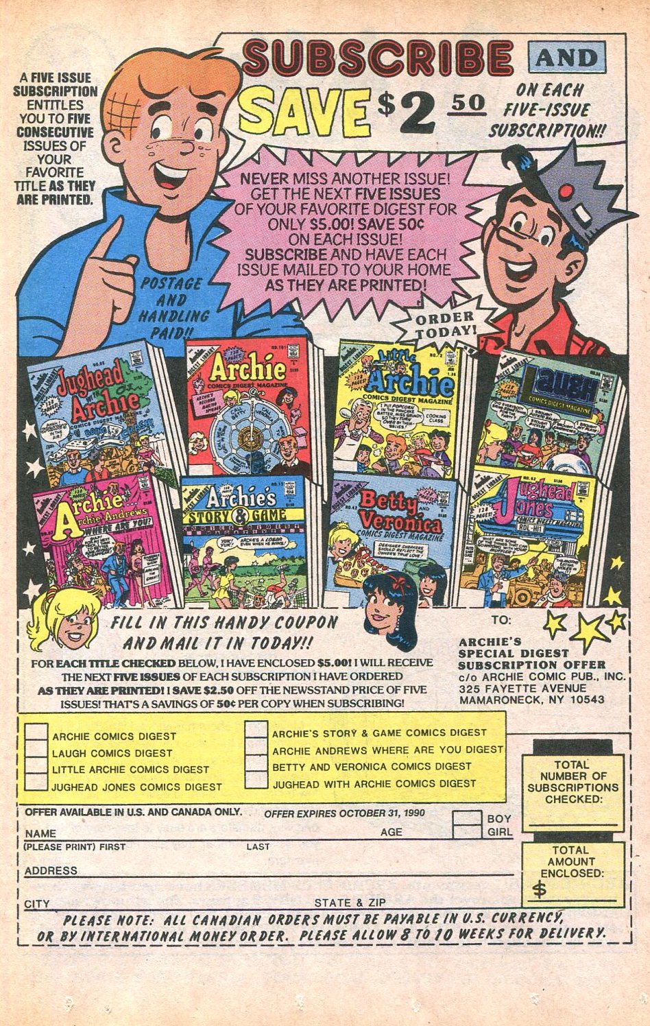 Read online Jughead (1987) comic -  Issue #18 - 25