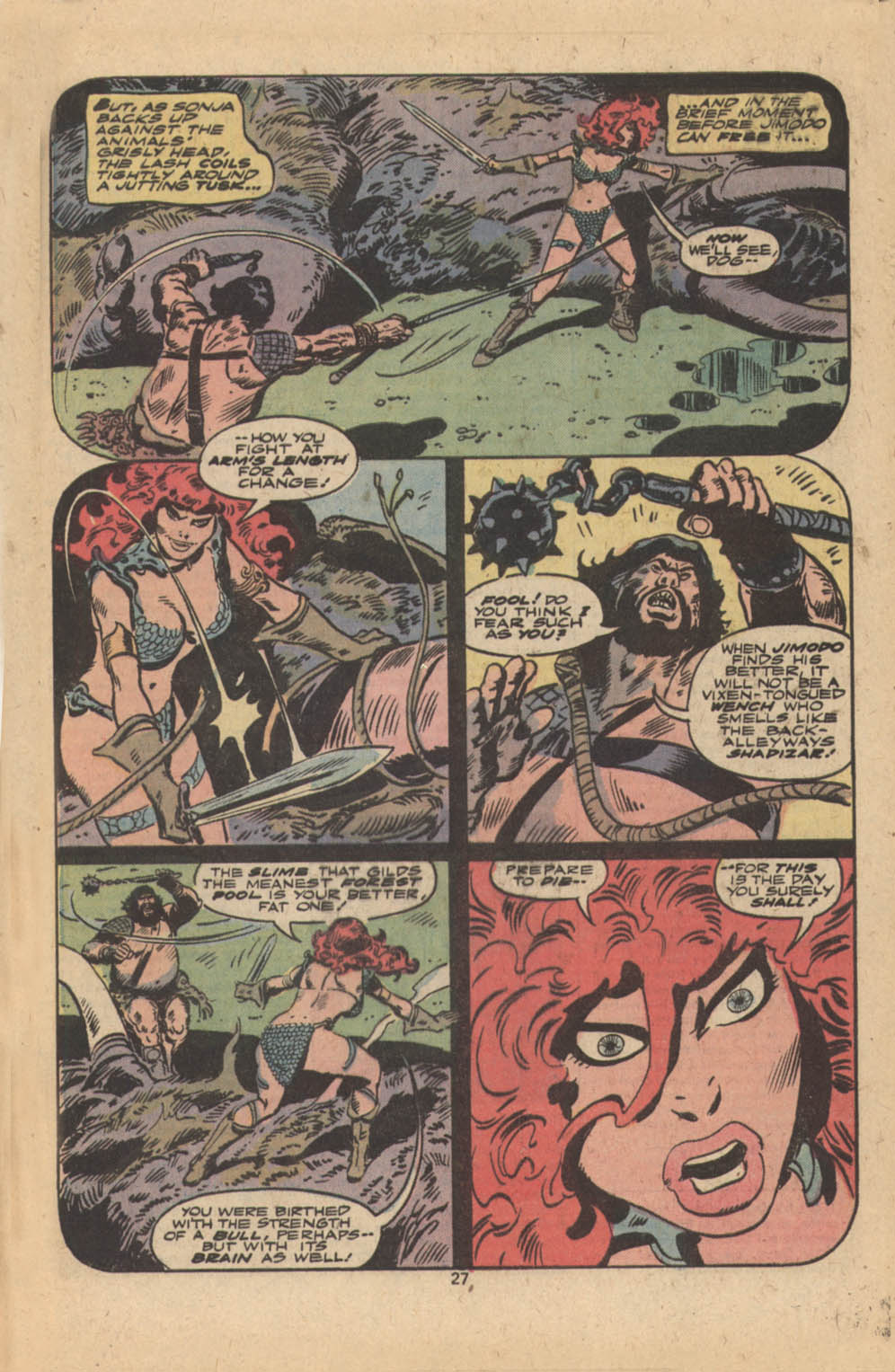 Read online Red Sonja (1977) comic -  Issue #8 - 16