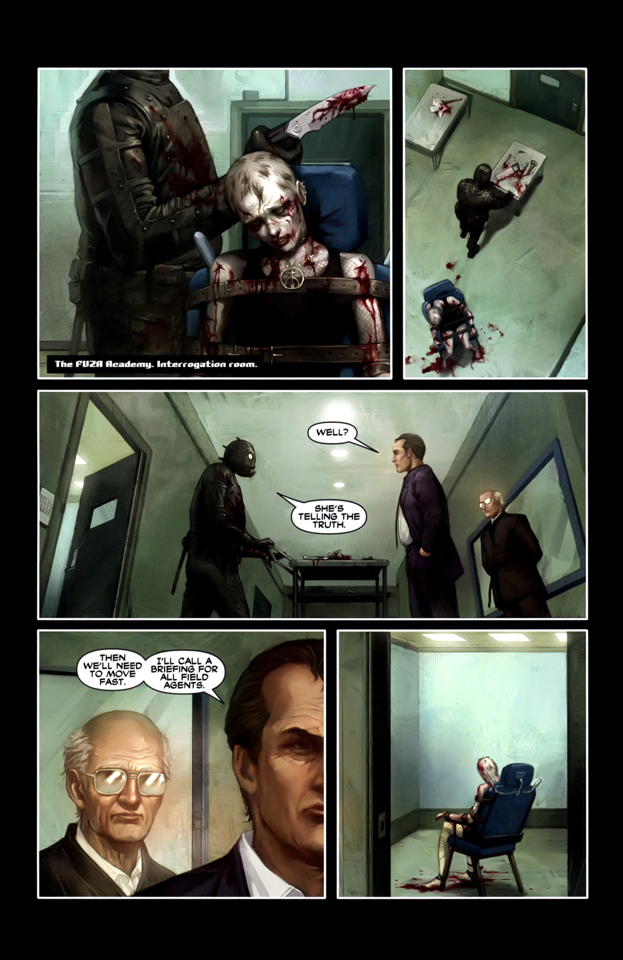 Read online FVZA: Federal Vampire and Zombie Agency comic -  Issue #3 - 6