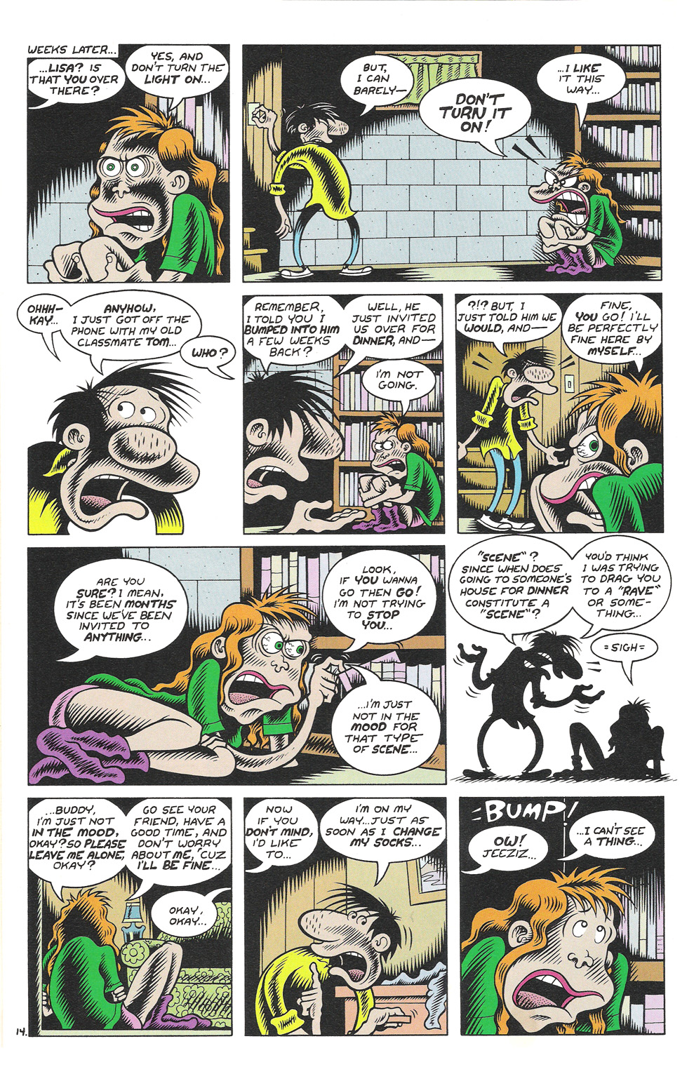 Read online Hate comic -  Issue #24 - 17