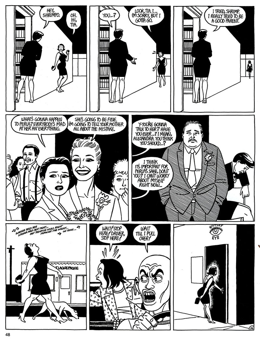 Read online Love and Rockets (1982) comic -  Issue #50 - 50