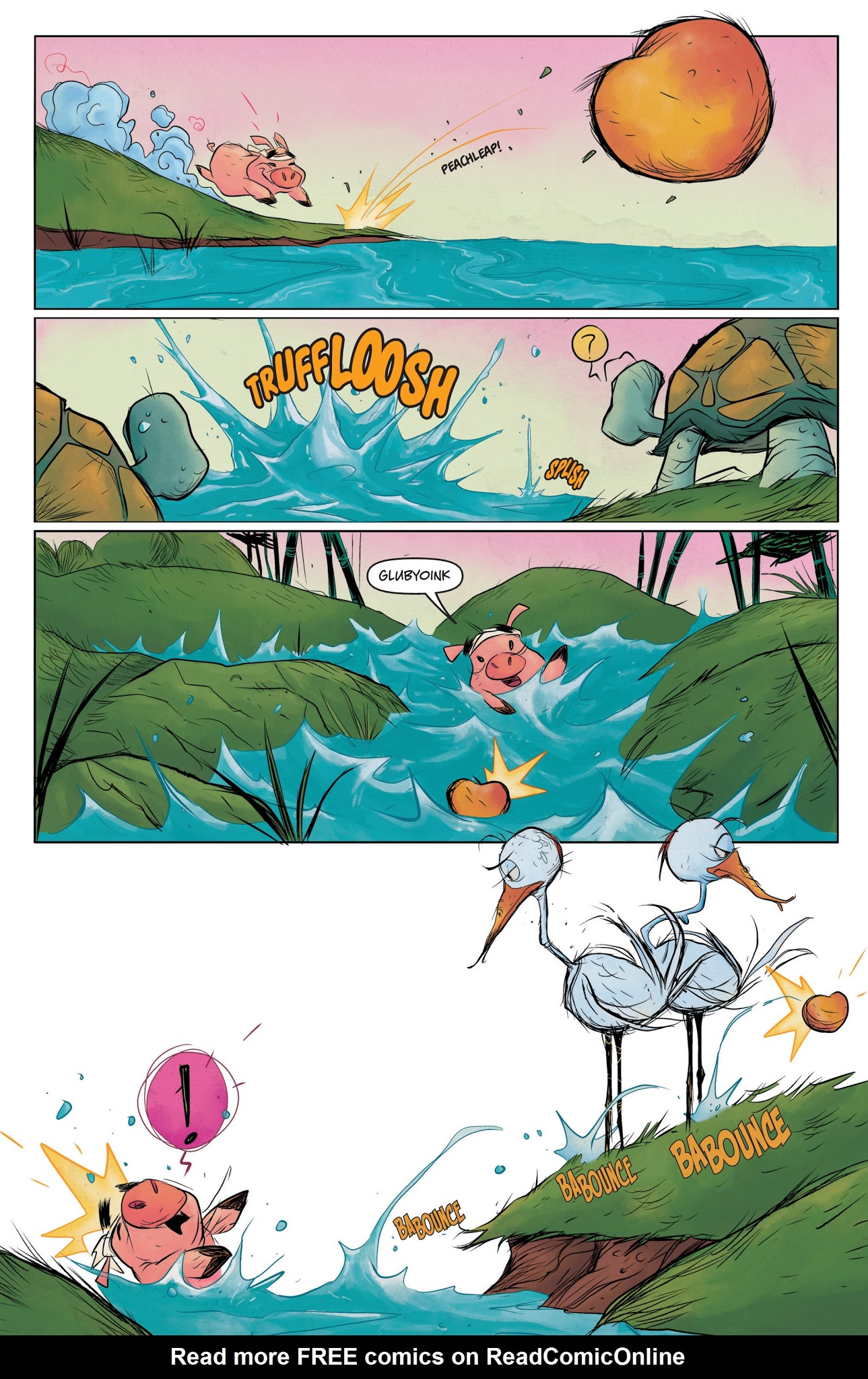 Read online Fruit Ninja comic -  Issue #1 - 6