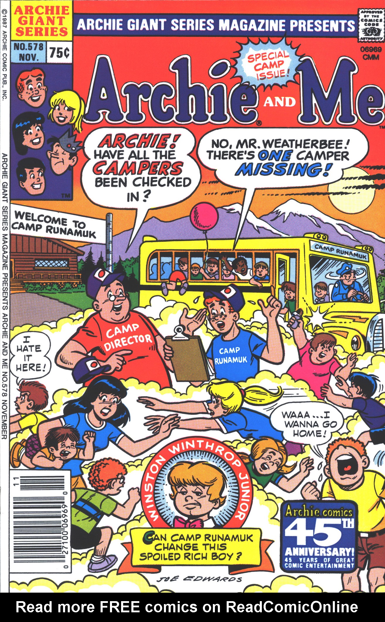 Read online Archie Giant Series Magazine comic -  Issue #578 - 1