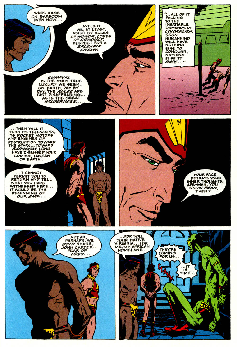 Tarzan/John Carter: Warlords of Mars issue 4 - Page 5