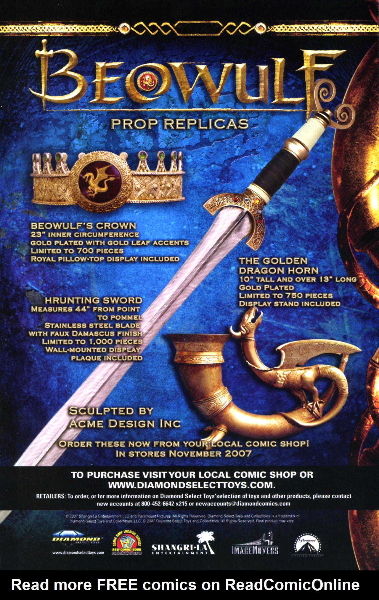Read online Beowulf (2007) comic -  Issue #1 - 17