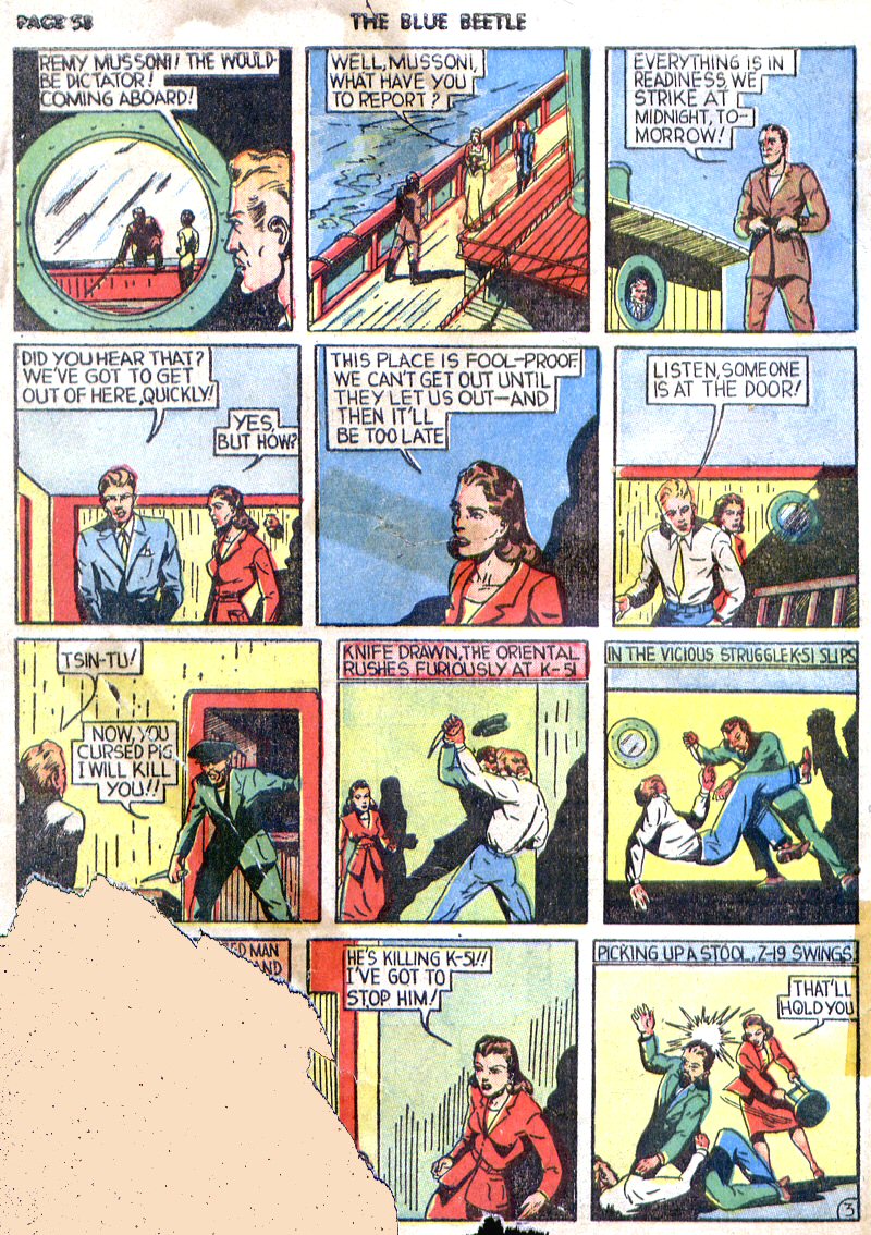 Read online The Blue Beetle comic -  Issue #4 - 59