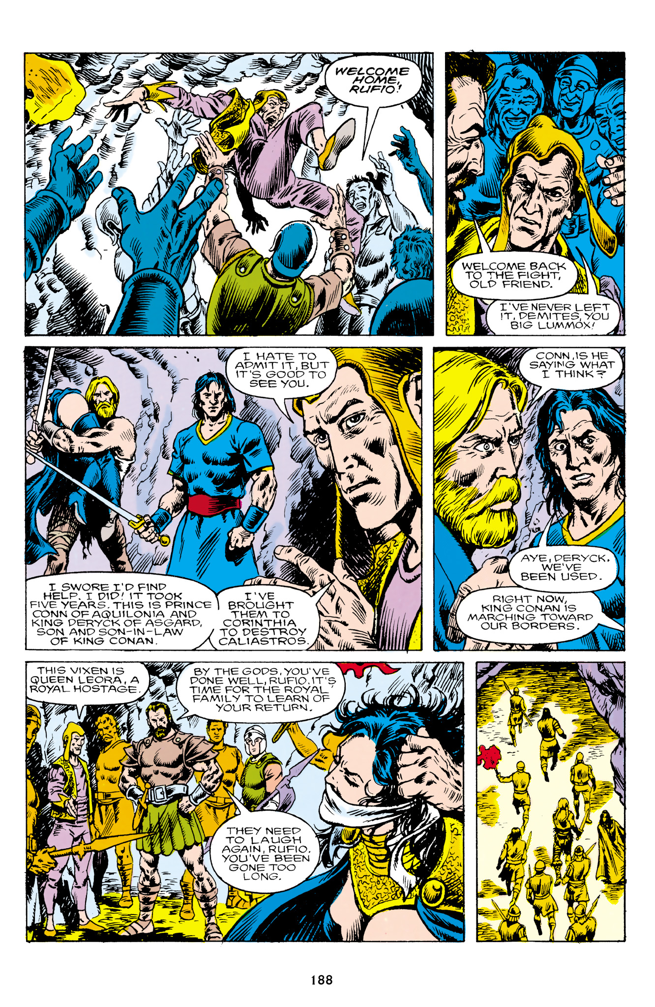 Read online The Chronicles of King Conan comic -  Issue # TPB 9 (Part 2) - 87