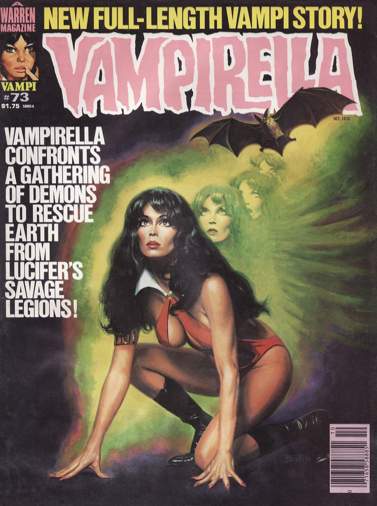 Read online Vampirella (1969) comic -  Issue #73 - 1