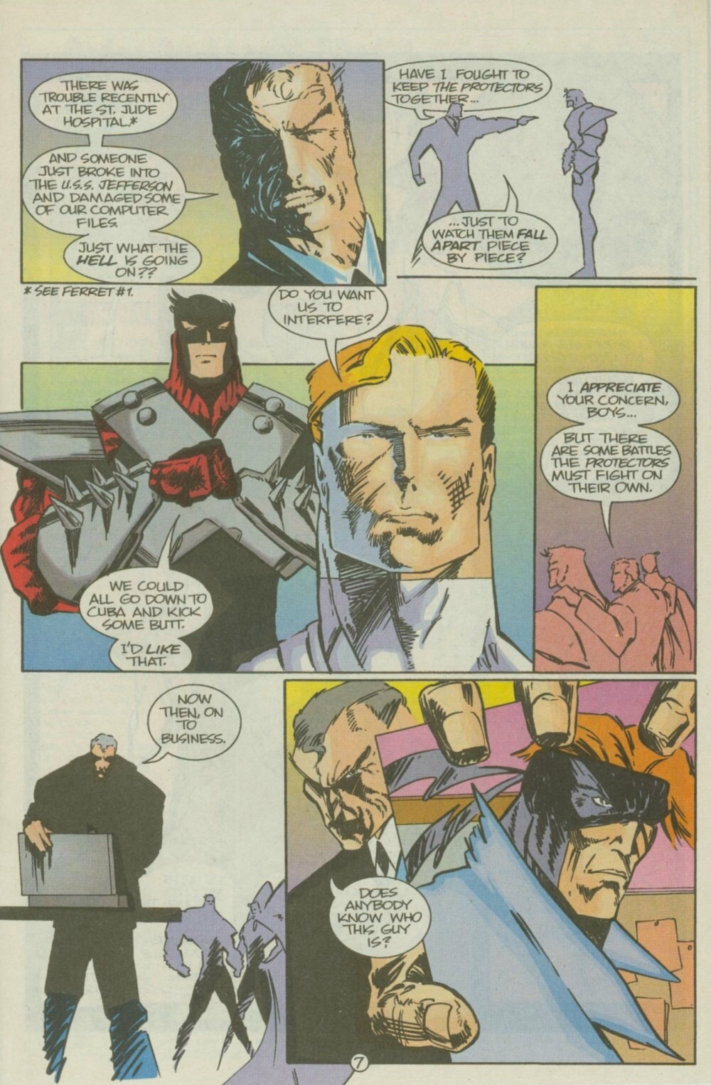 Read online Man of War comic -  Issue #3 - 8