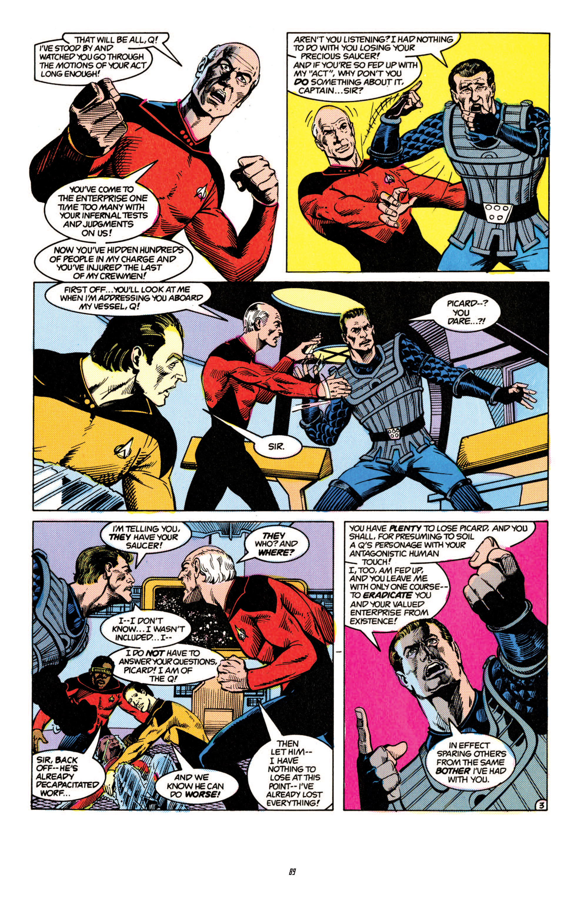 Read online Star Trek Classics comic -  Issue #4 - 88
