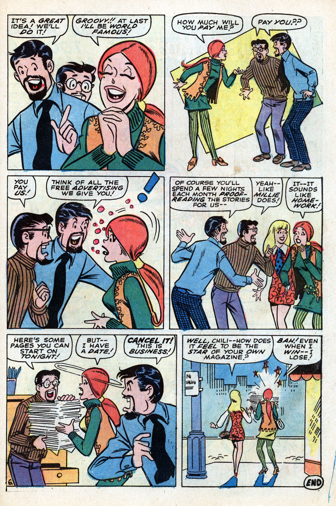 Read online Millie the Model comic -  Issue #195 - 22